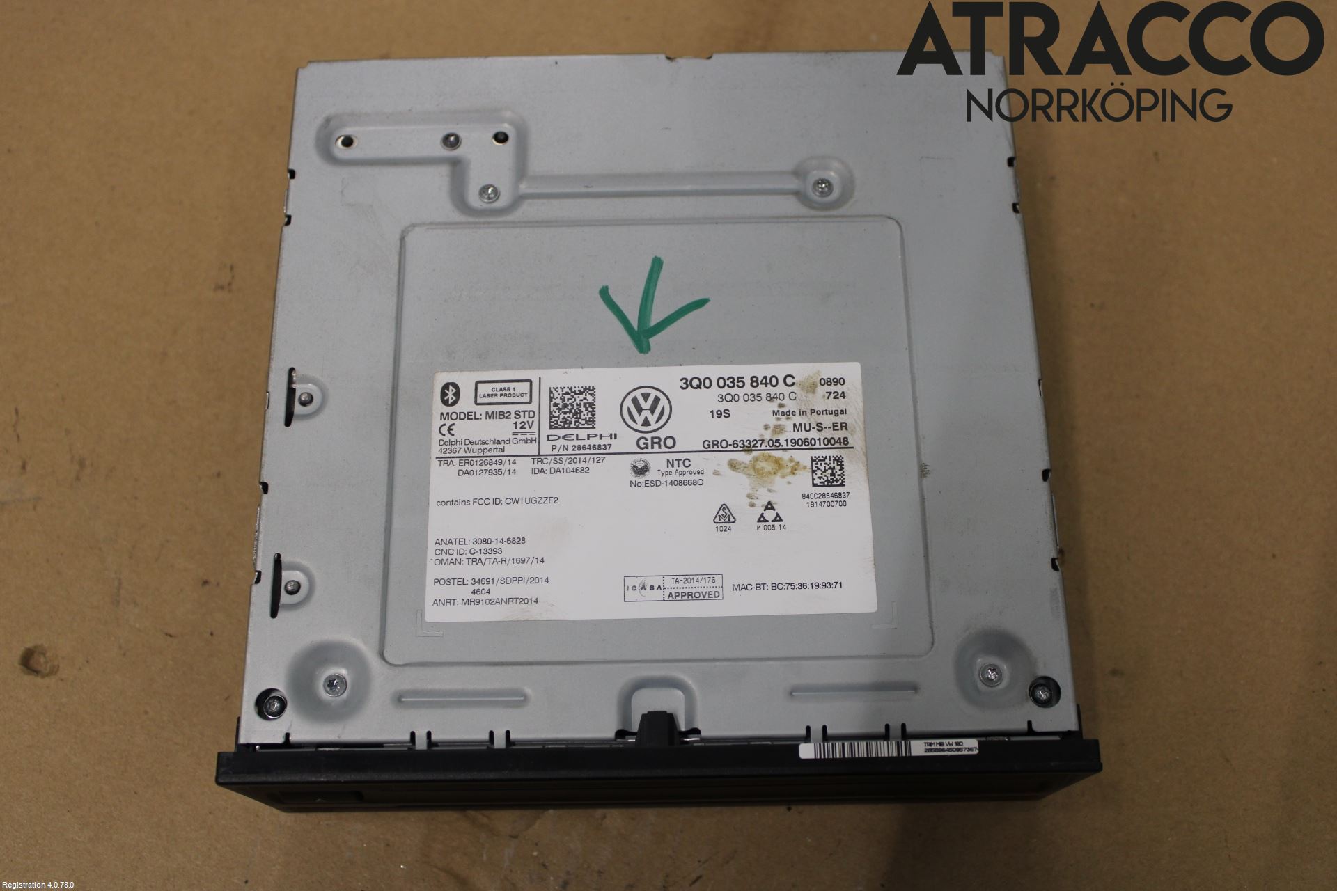 Volkswagen VW TIGUAN 16-24 Cd Radio - Multimediapanel