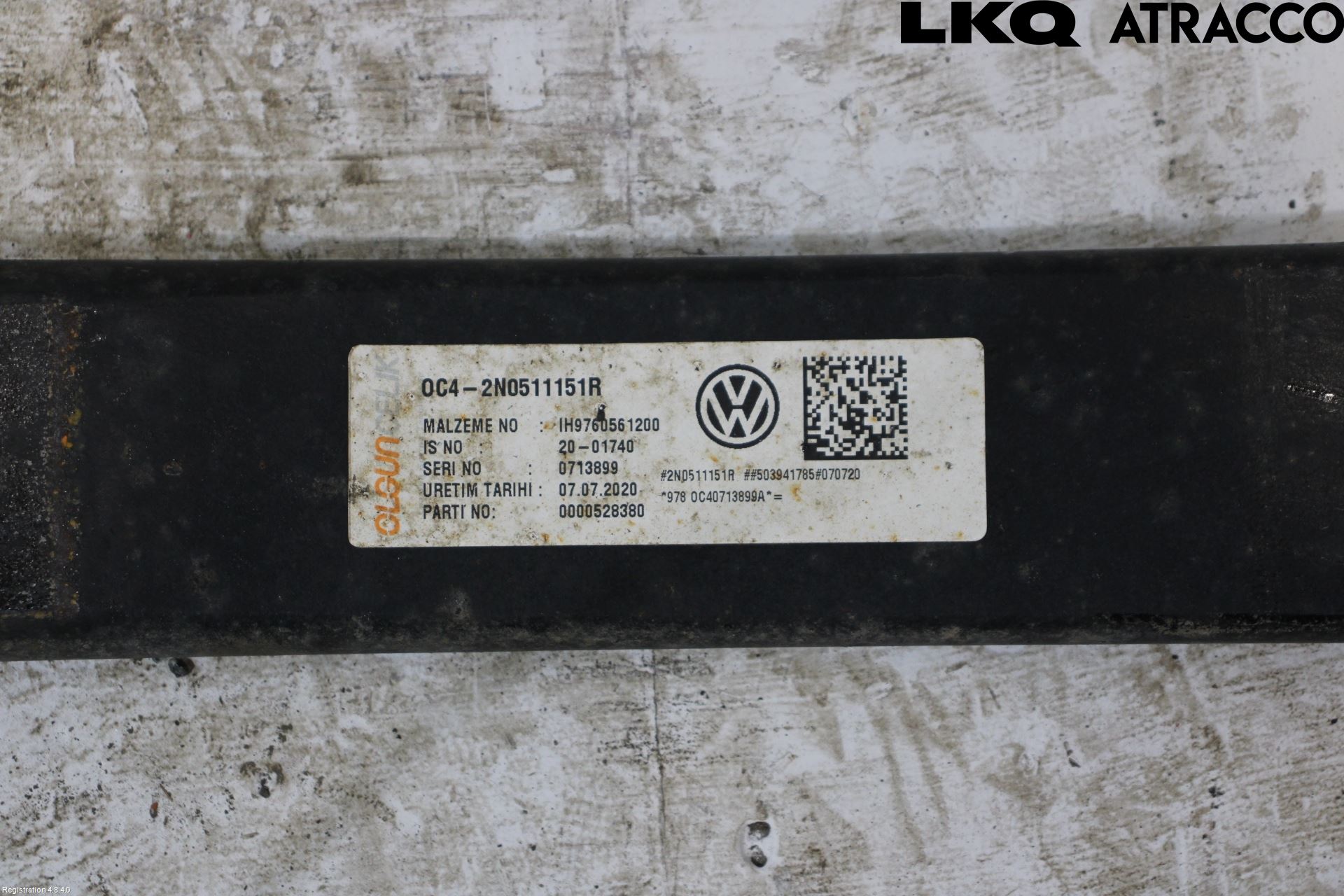 Volkswagen VW CRAFTER II / E-CRAFTER 17- Fjäder Bak Blad