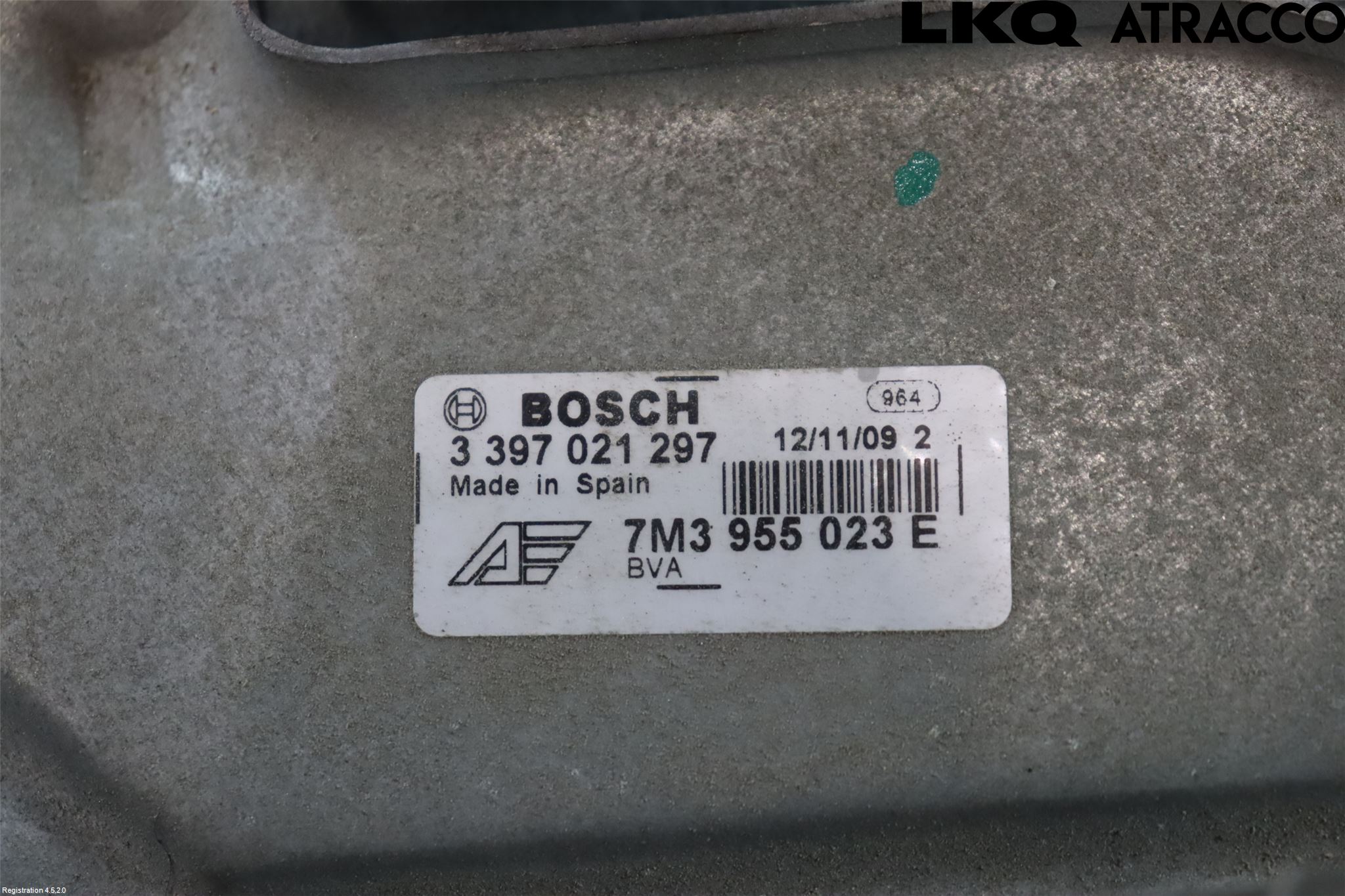 Seat ALHAMBRA 01-10 Torkarmekanism Vindruta