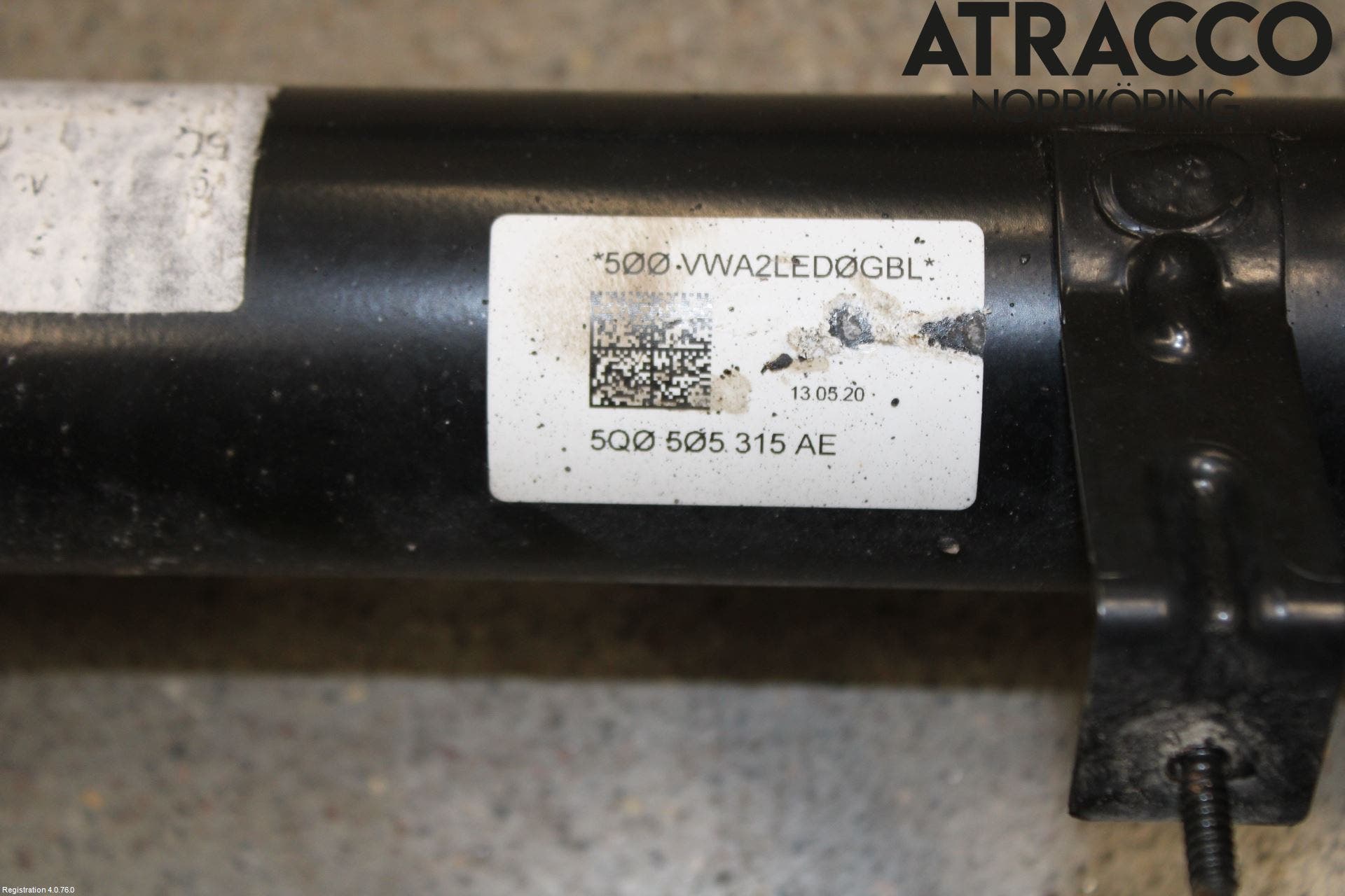 Volkswagen VW GOLF / E-GOLF VII 13-20 Bakaxelbalk