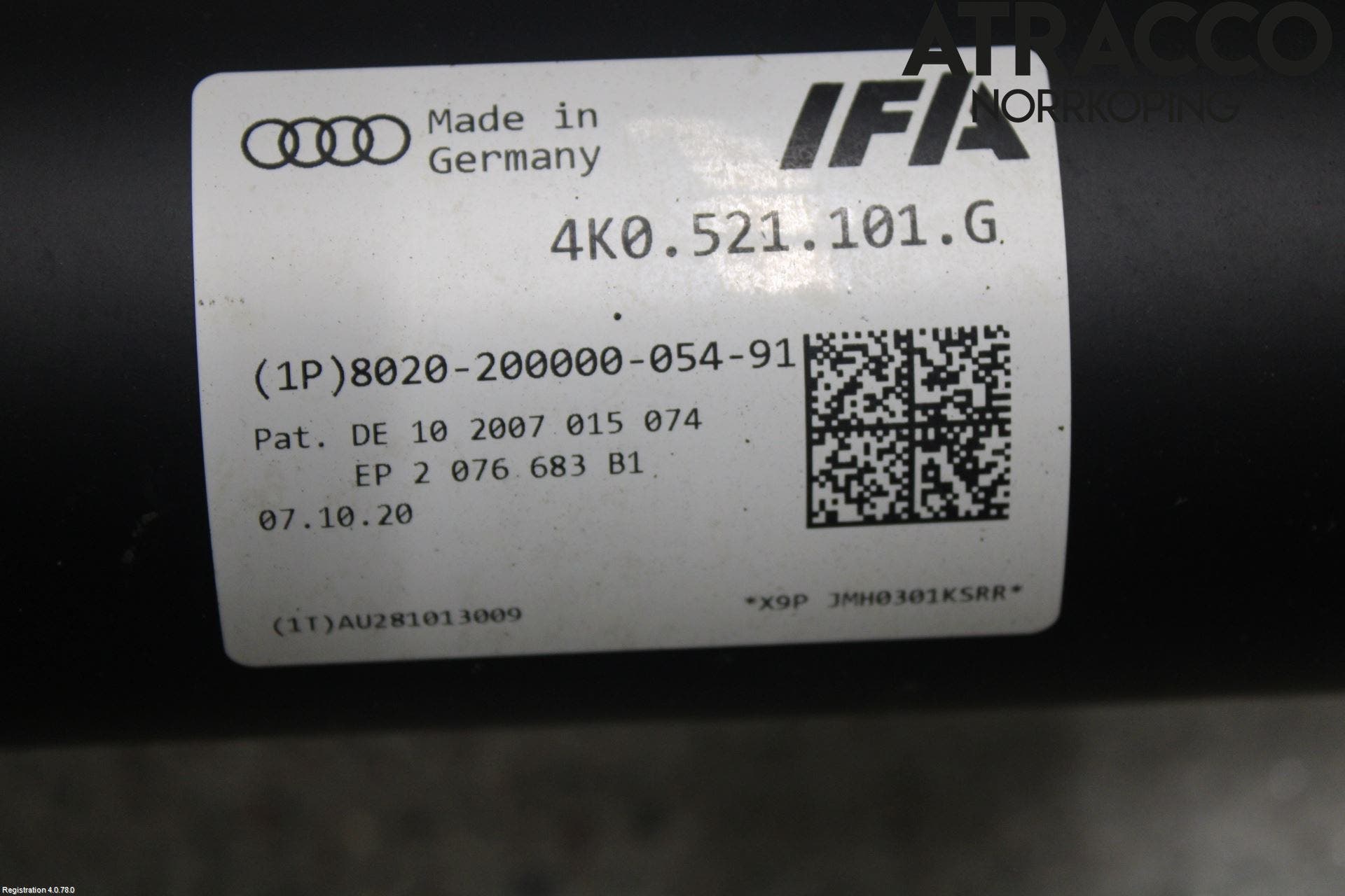 Audi A6 F2/C8 19- Mellanaxel Komp