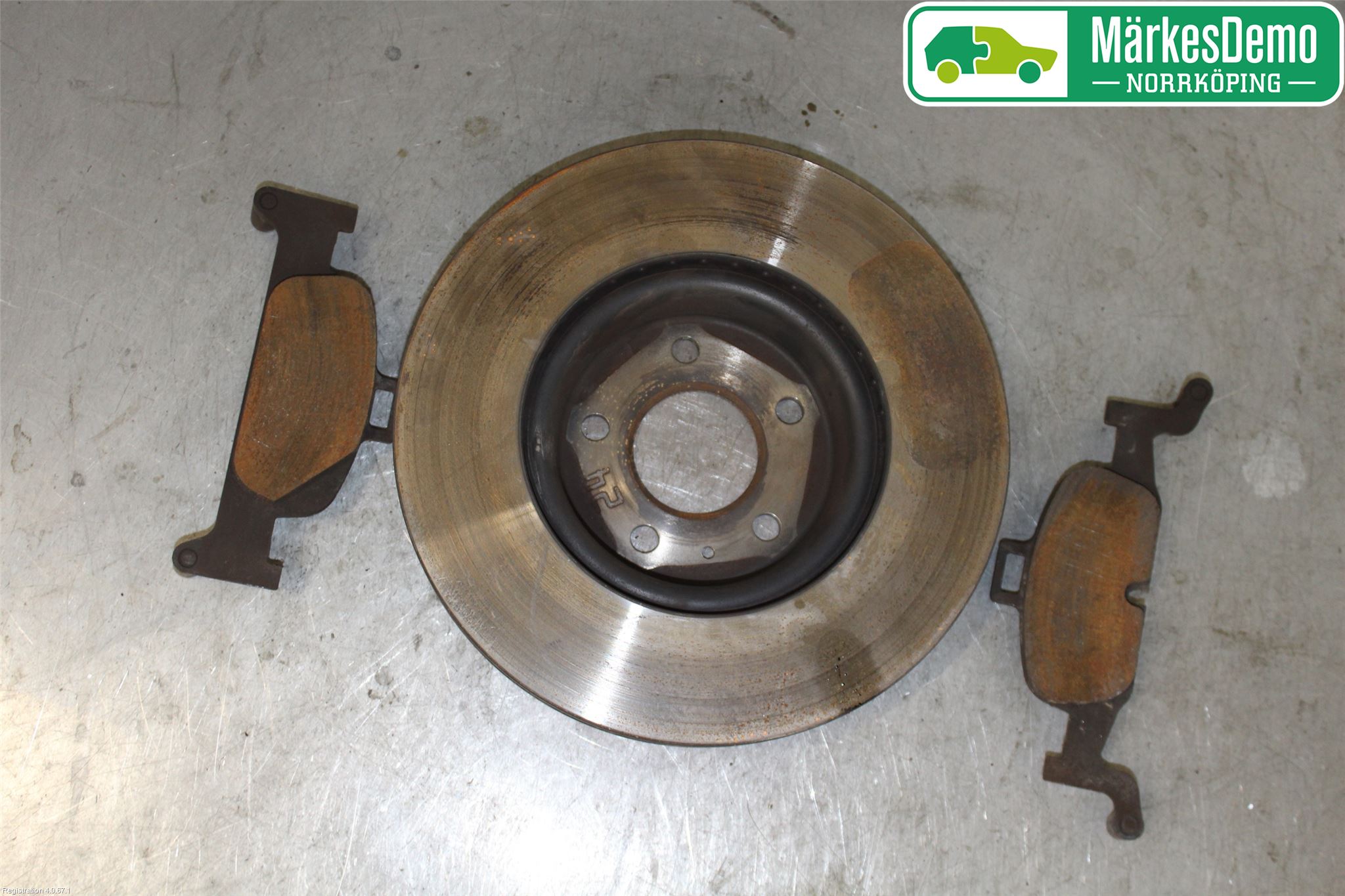 Audi A4/S4 B9 20- Bromsskiva Fram