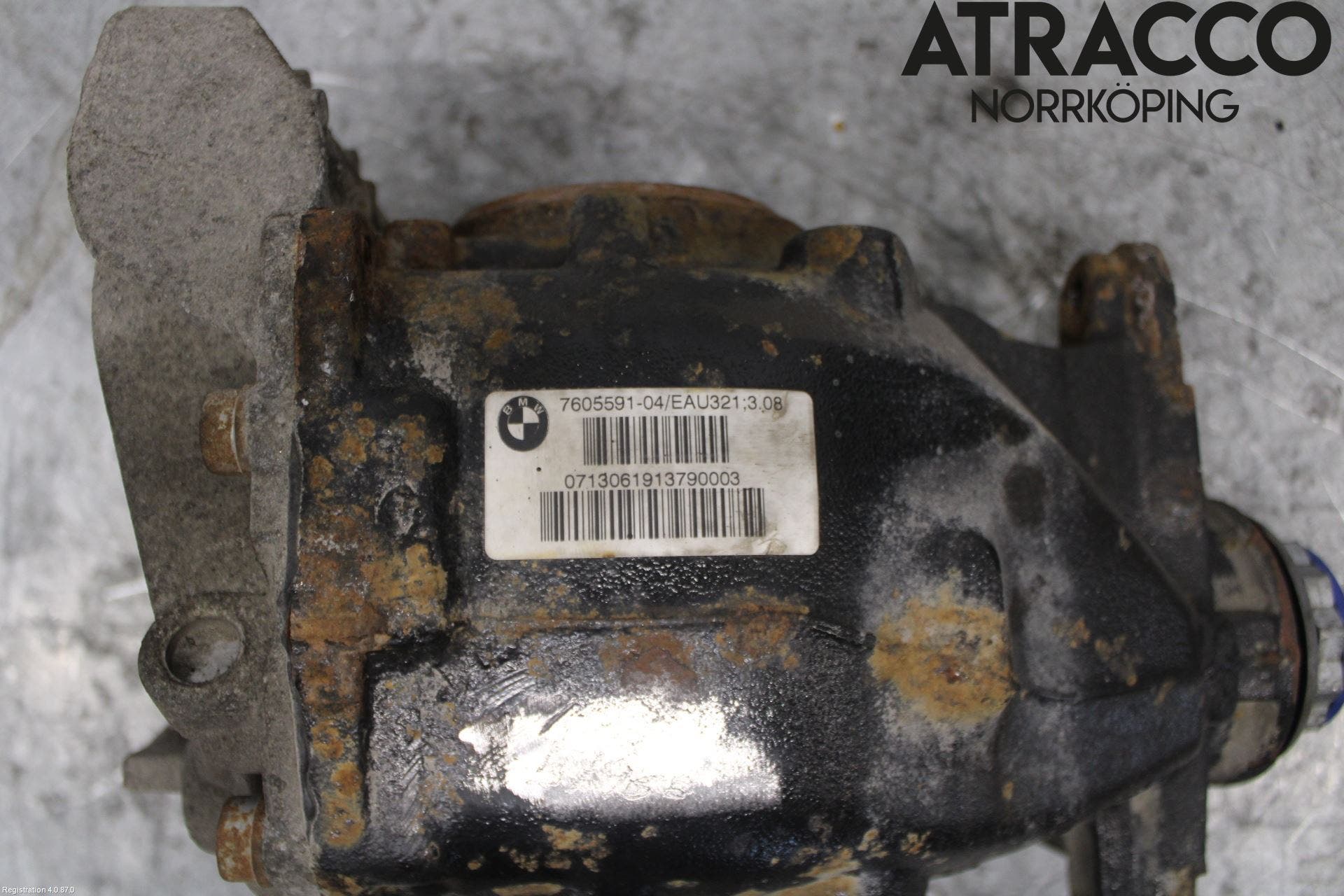 BMW 3 GT F34 13-19 Bakväxel-Diff