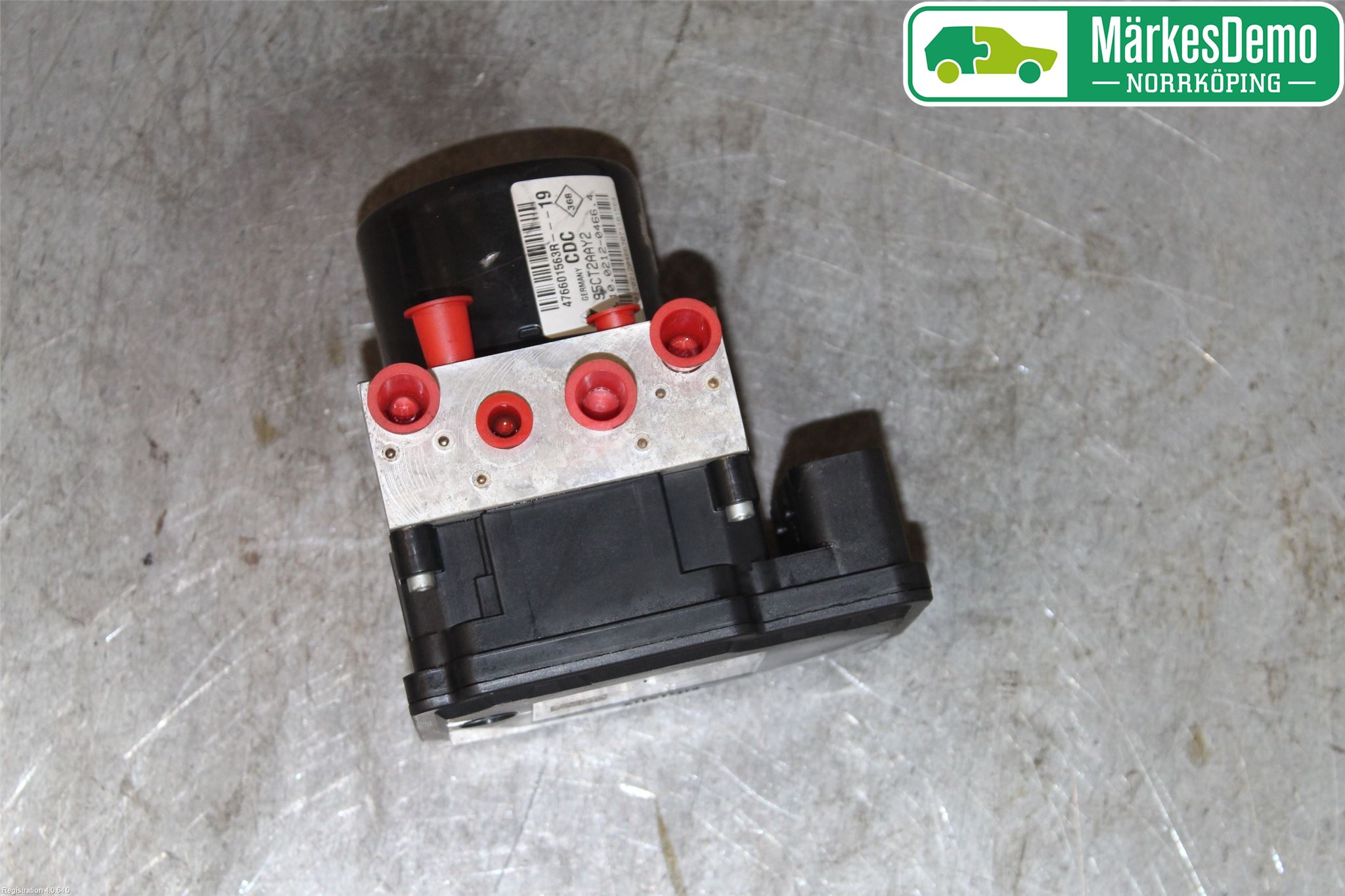 Renault MEGANE III 09-15 Abs Hydraulaggregat