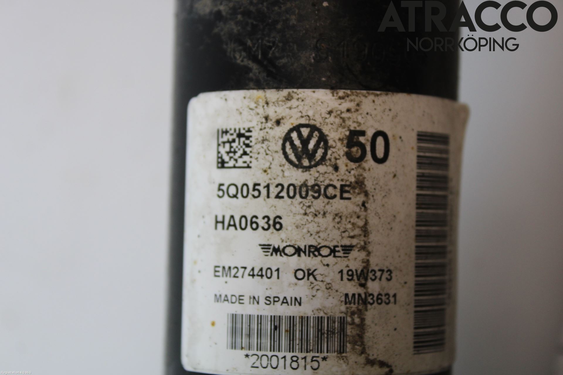 Seat LEON 13-20 Stötdämpare Bak