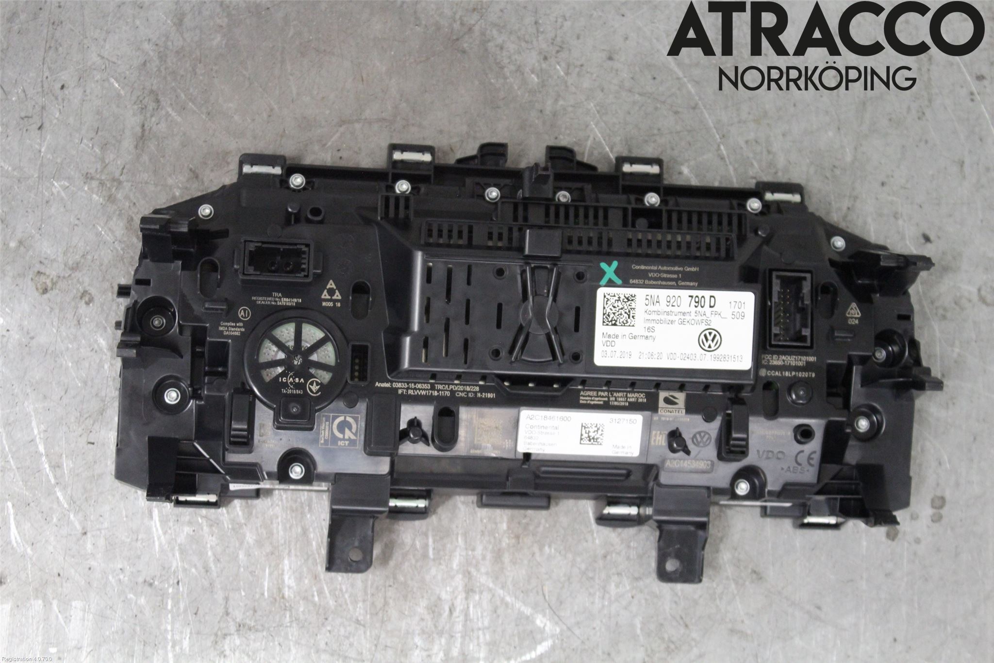 Volkswagen VW TIGUAN 16-24 Instrument Komb