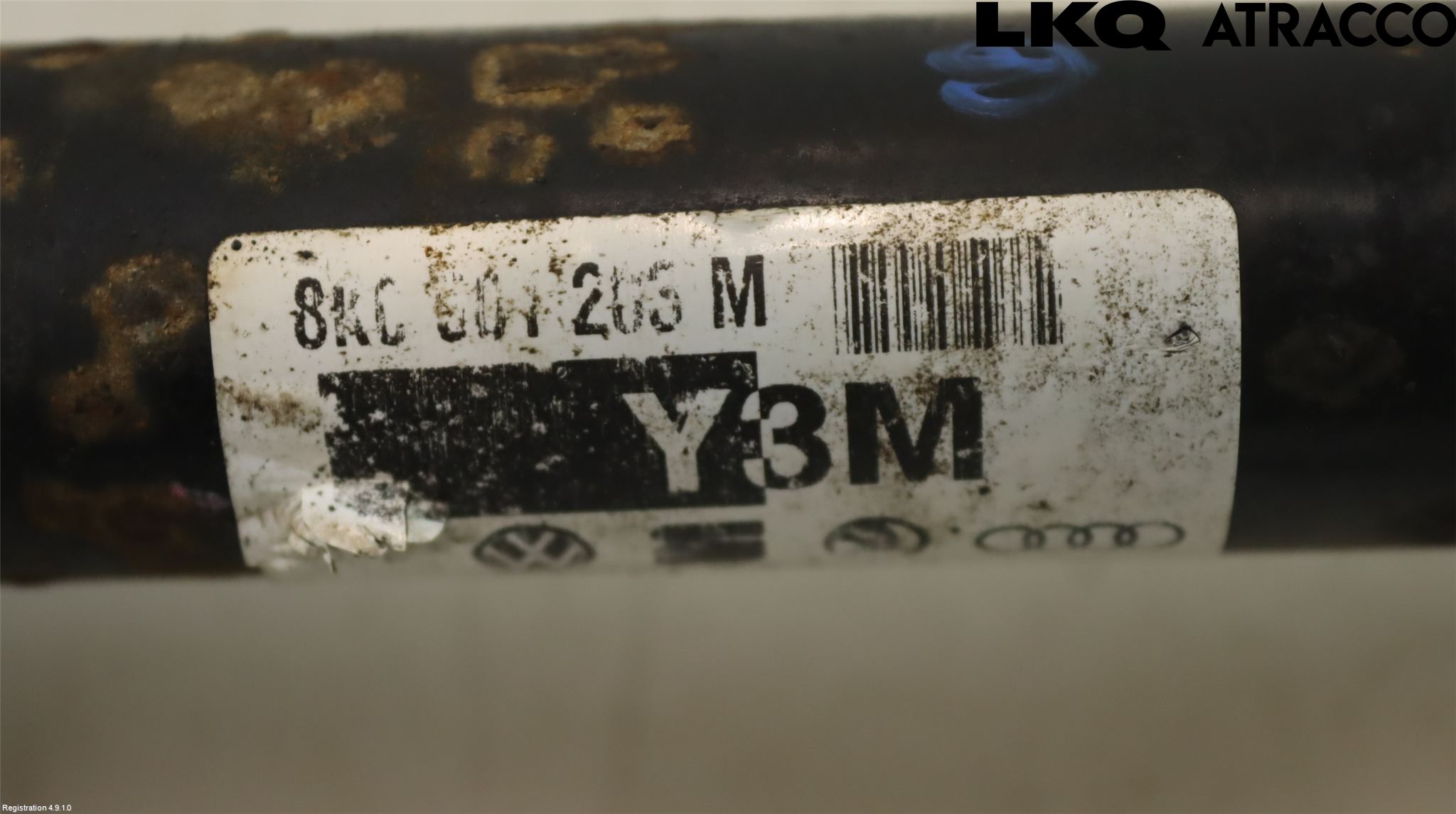 Audi A4 12-15 Drivaxel Bak Vänster