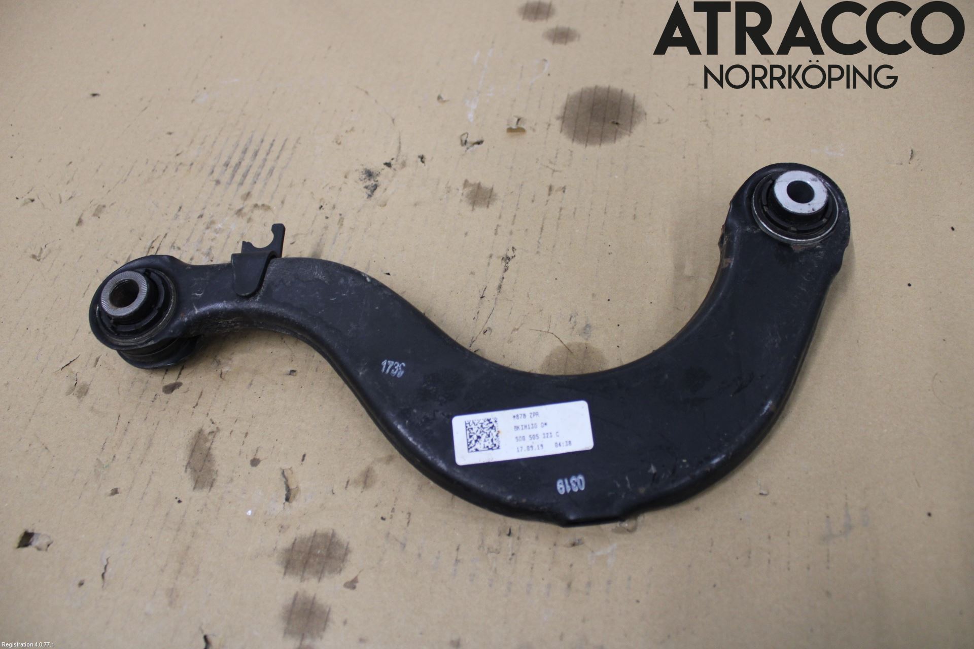 Cupra ATECA 19- Bärarm Bak Övre Vänster