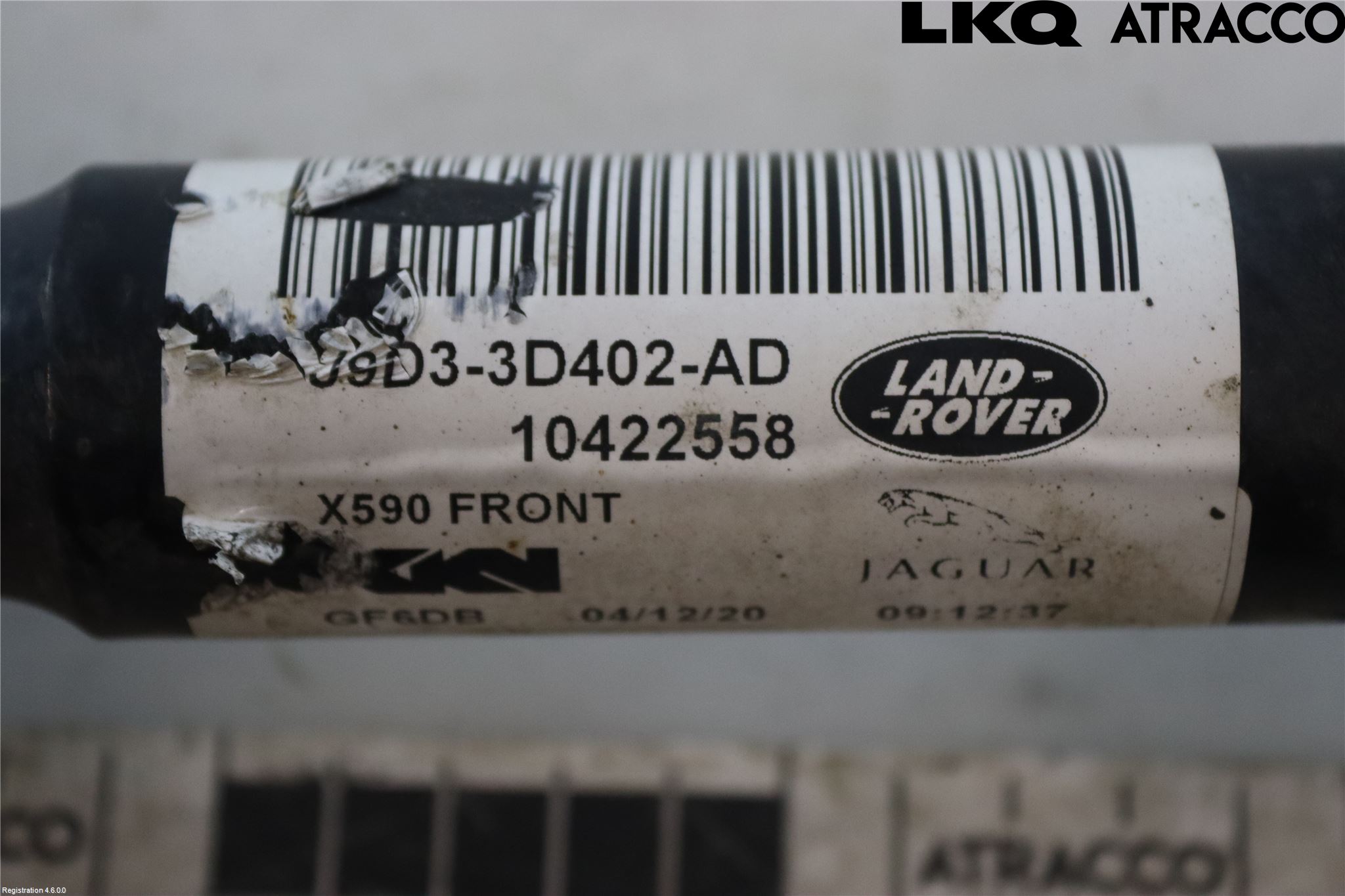 Jaguar I-PACE 18- Drivaxel Fram Vänster