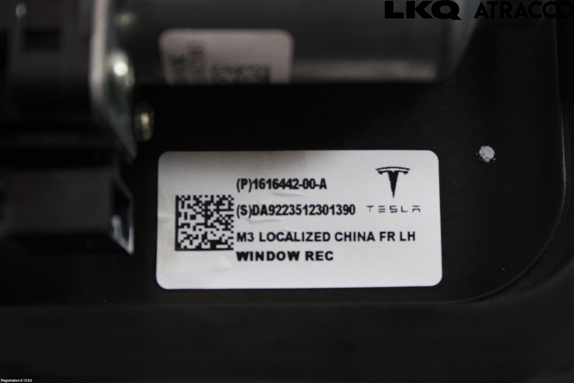 Tesla MODEL 3 17- Fönsterhiss El Kompl