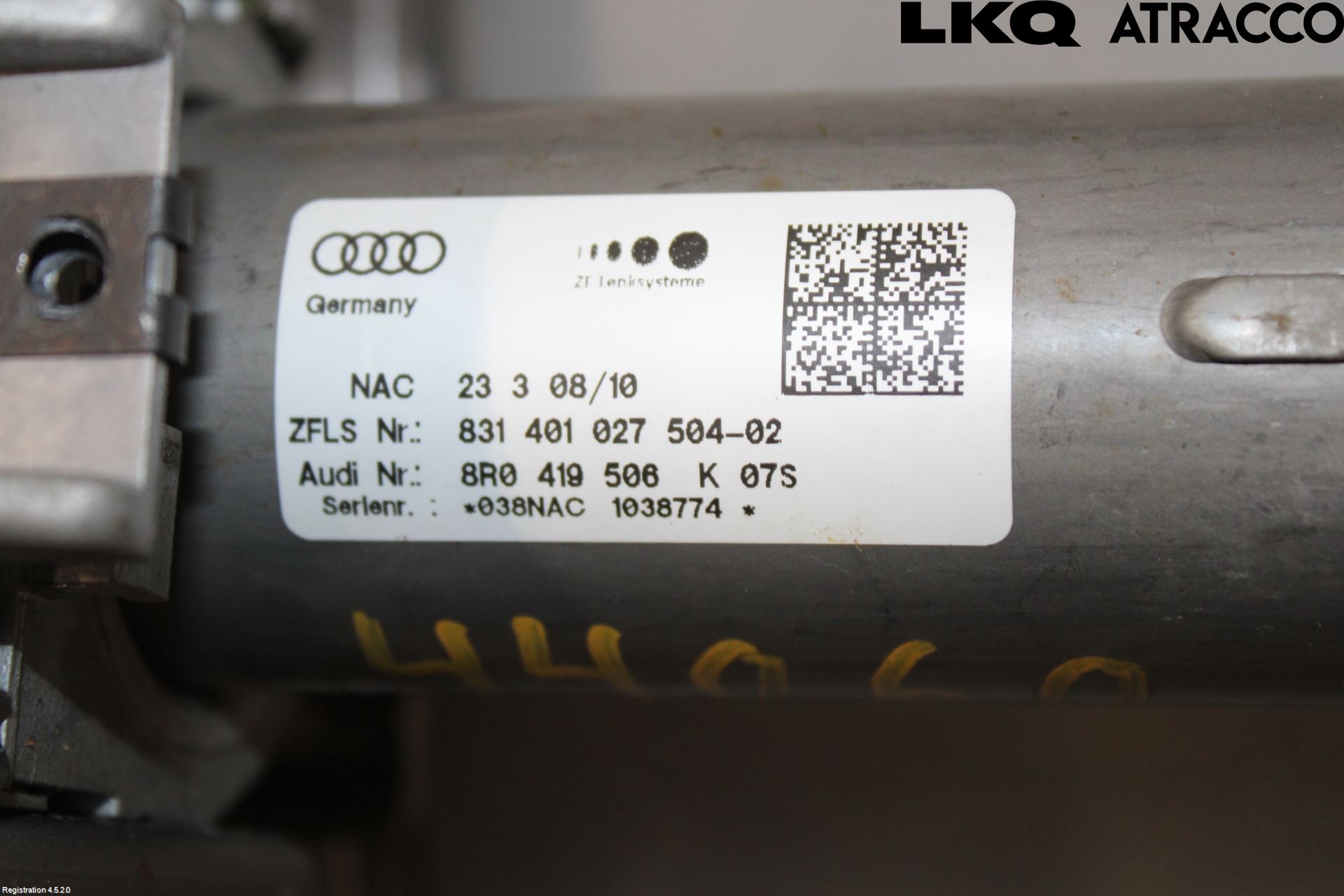 Audi Q5 09-16 Rattaxelagg Justerbart