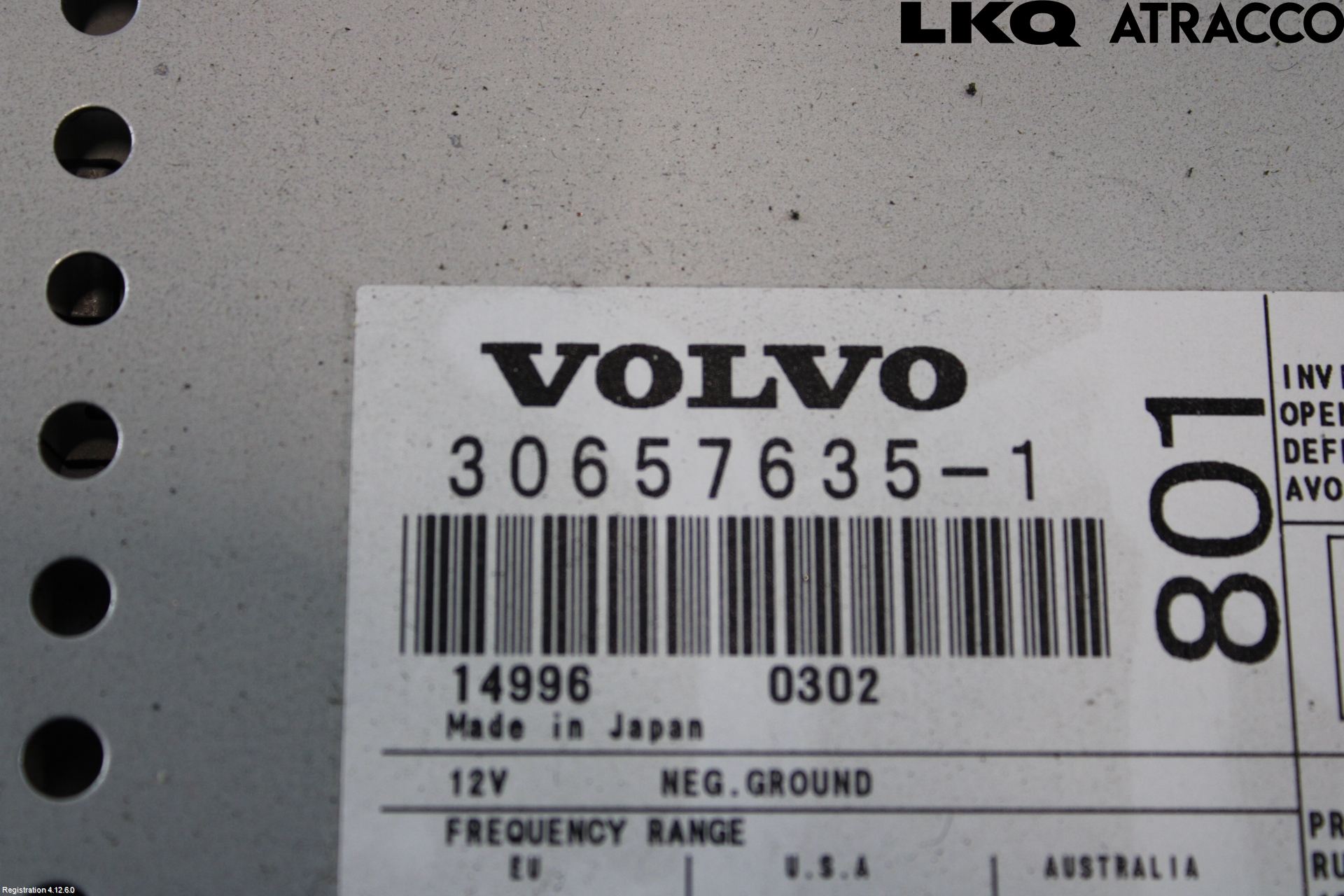 Volvo S80 04-06 Cd Radio - Multimediapanel