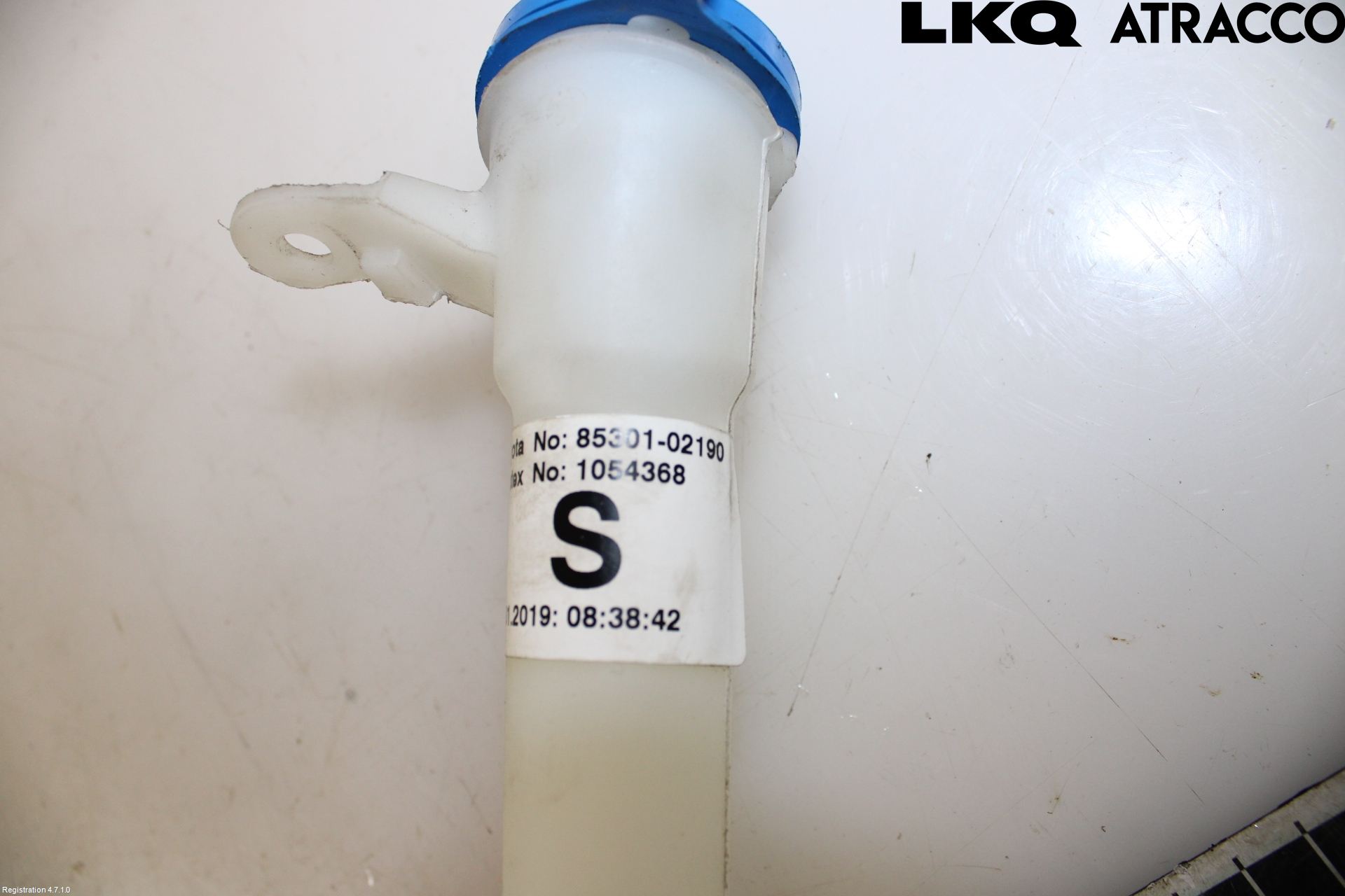 Toyota COROLLA 19- Spolartank Påfyllningsrör