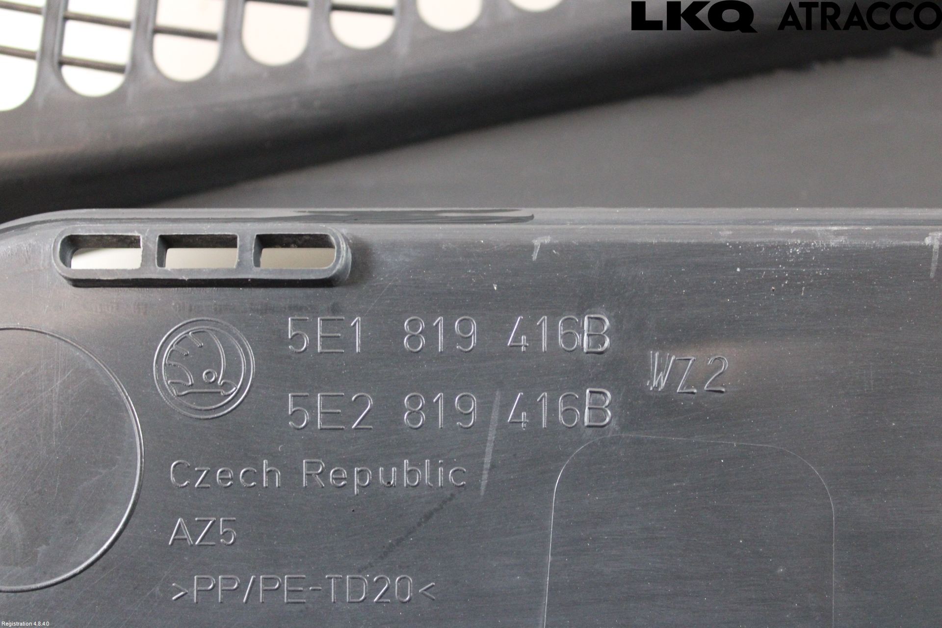 Skoda OCTAVIA (5E) 13-20 Torpedplåt-Torpedplast