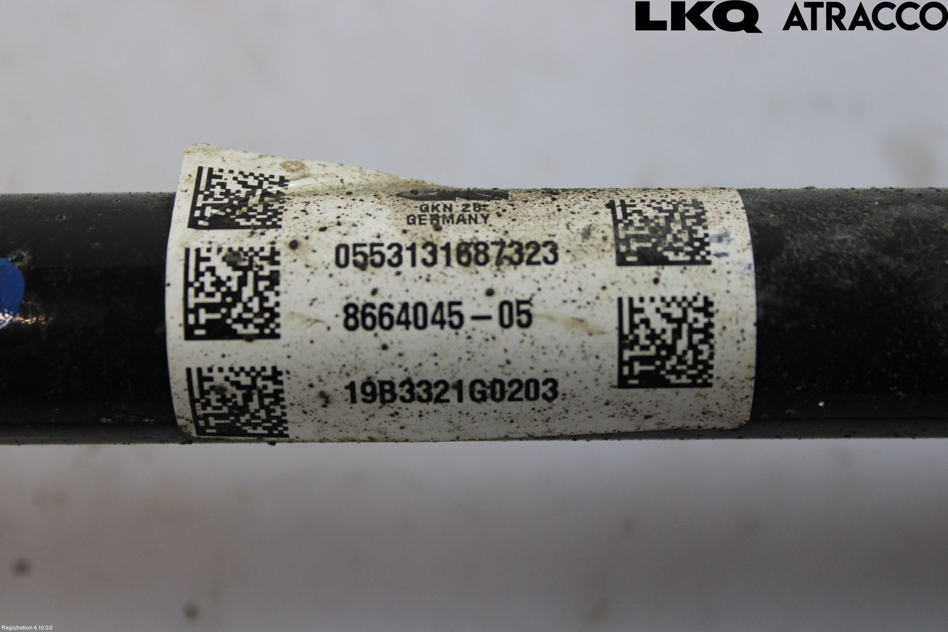 BMW 5 G30/G31/F90 17-23 Drivaxel Bak Vänster