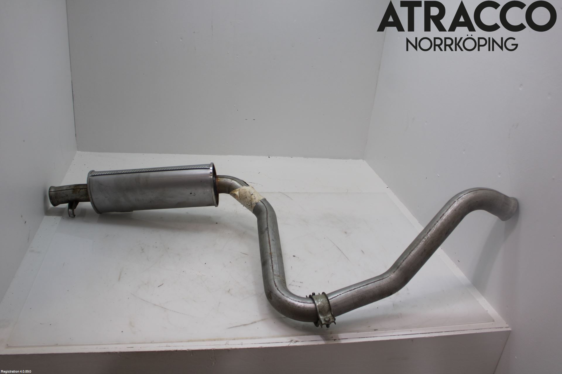 Saab 900      94-98 Avgas Mellandämpare