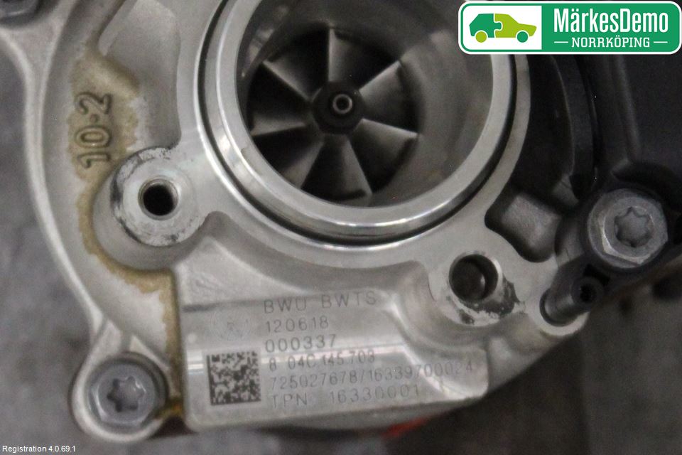 Volkswagen VW GOLF / E-GOLF VII 13-20 Turboaggregat