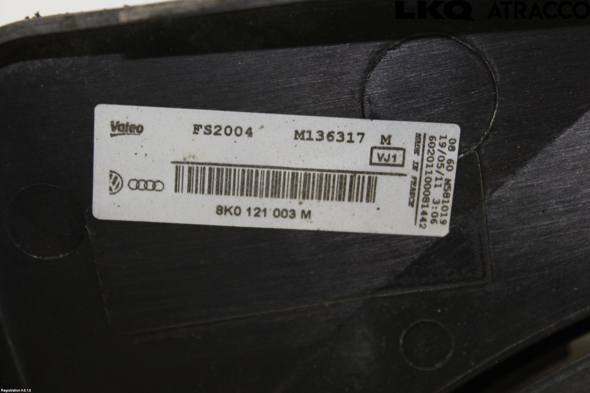 Audi A4 ALLROAD 09-16 Kylfläkt El