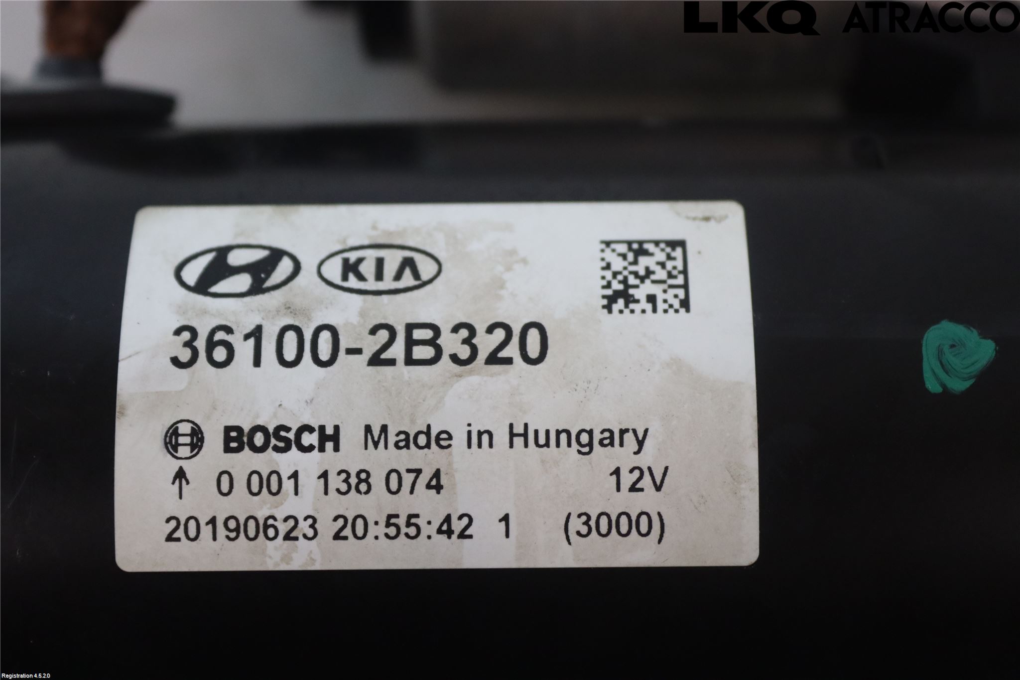 Hyundai KONA/ELECTRIC OS 18-23 Startmotor