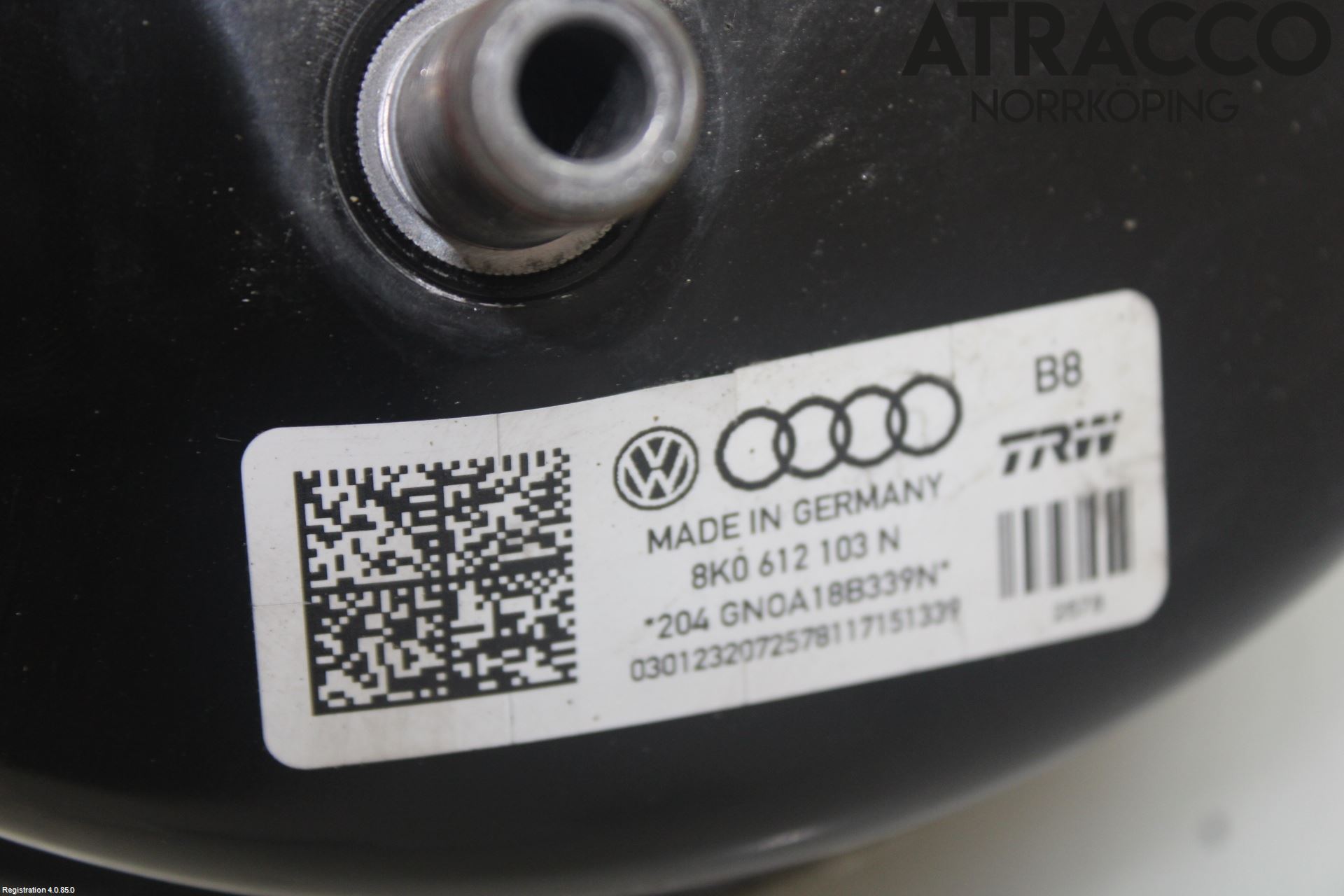 Audi A4 12-15 Bromsservo