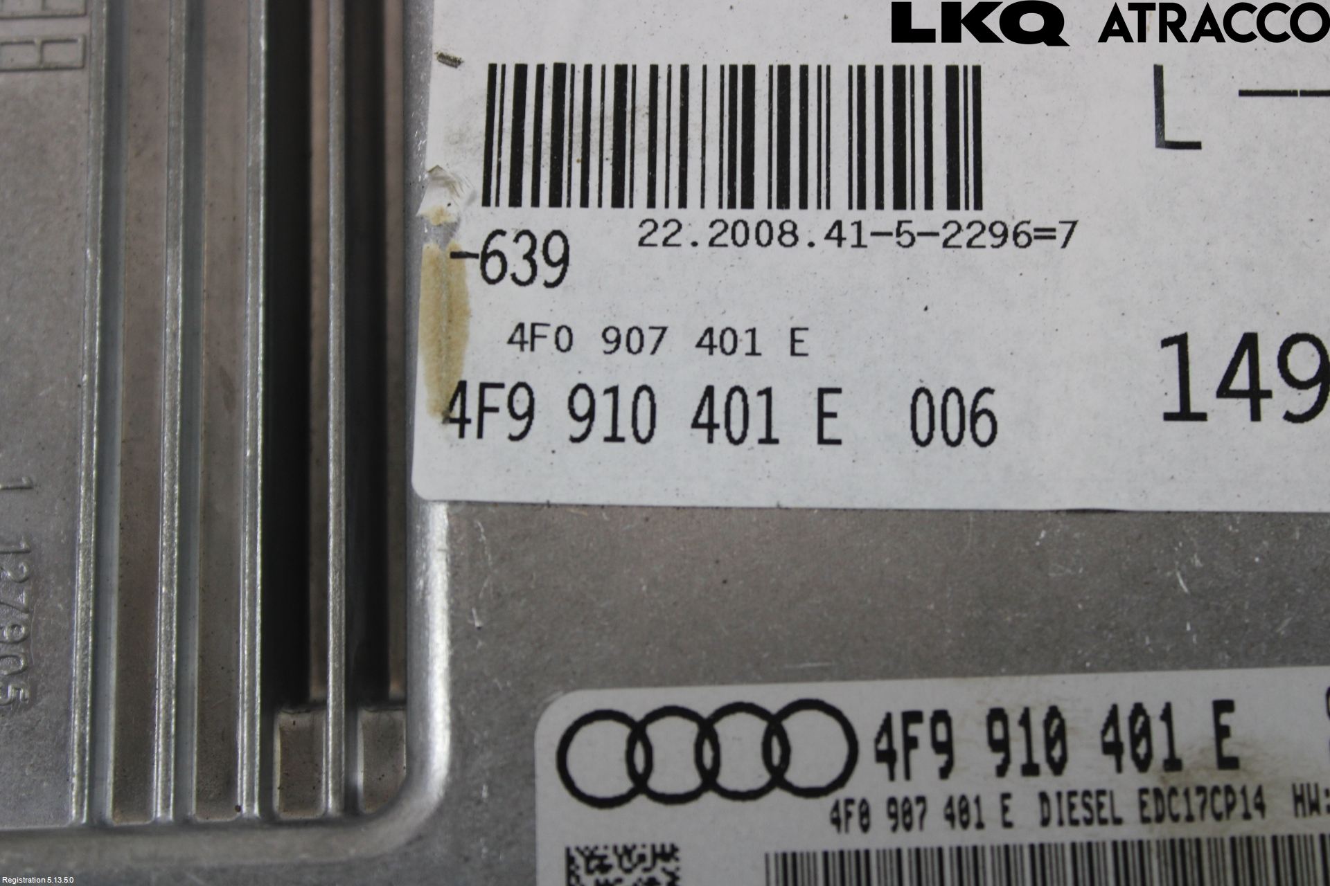 Audi A6/S6     05-11 Styrenhet Inspump Diesel