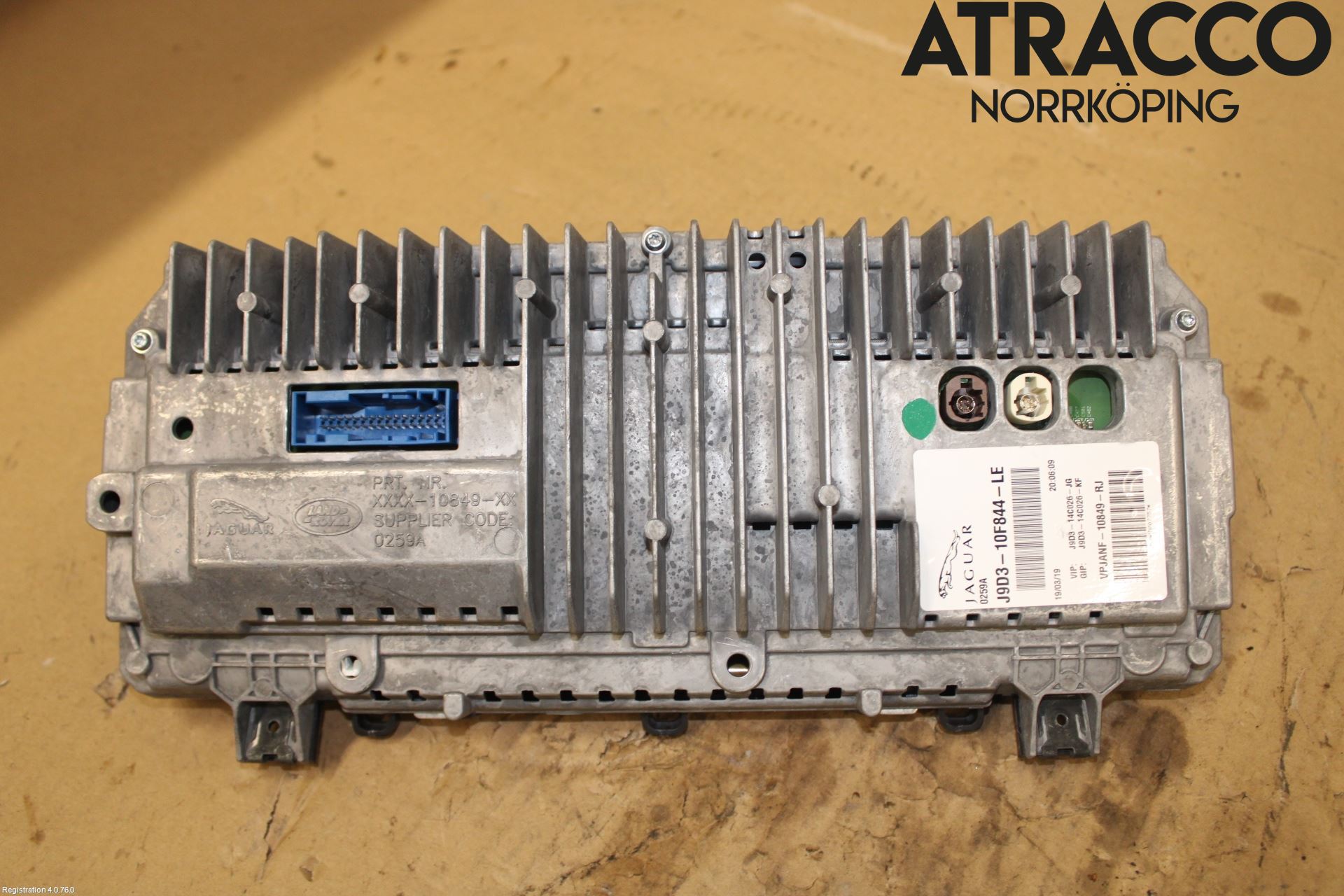 Jaguar I-PACE 18- Instrument Komb