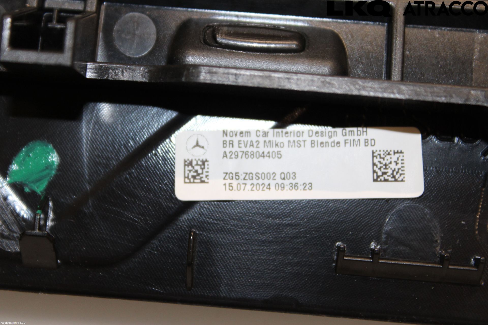 Mercedes-Benz MB EQE (V295) 22- Instrument-Radio Sarg