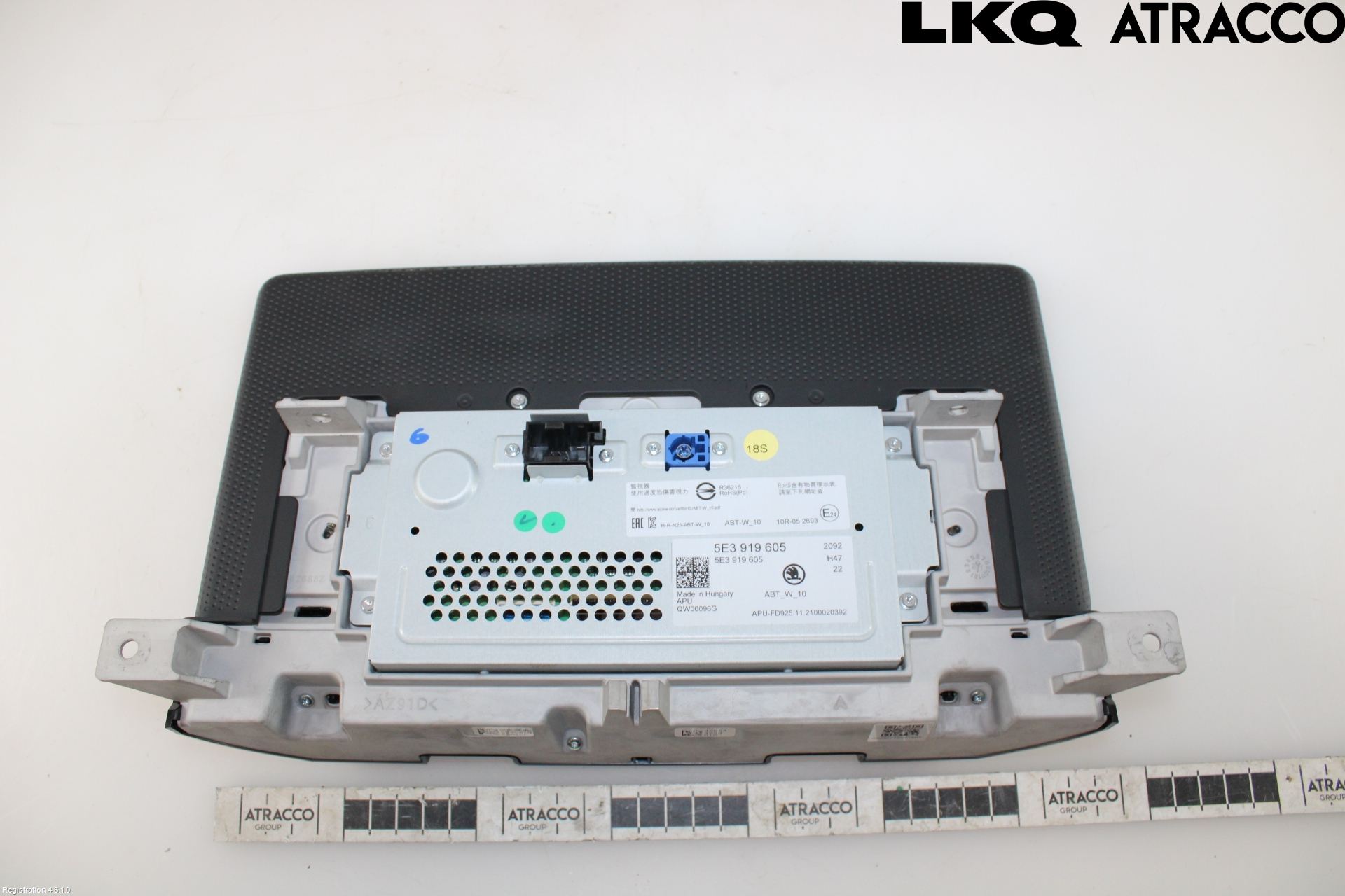 Skoda OCTAVIA (NX) 20- Multifunktionsdisplay