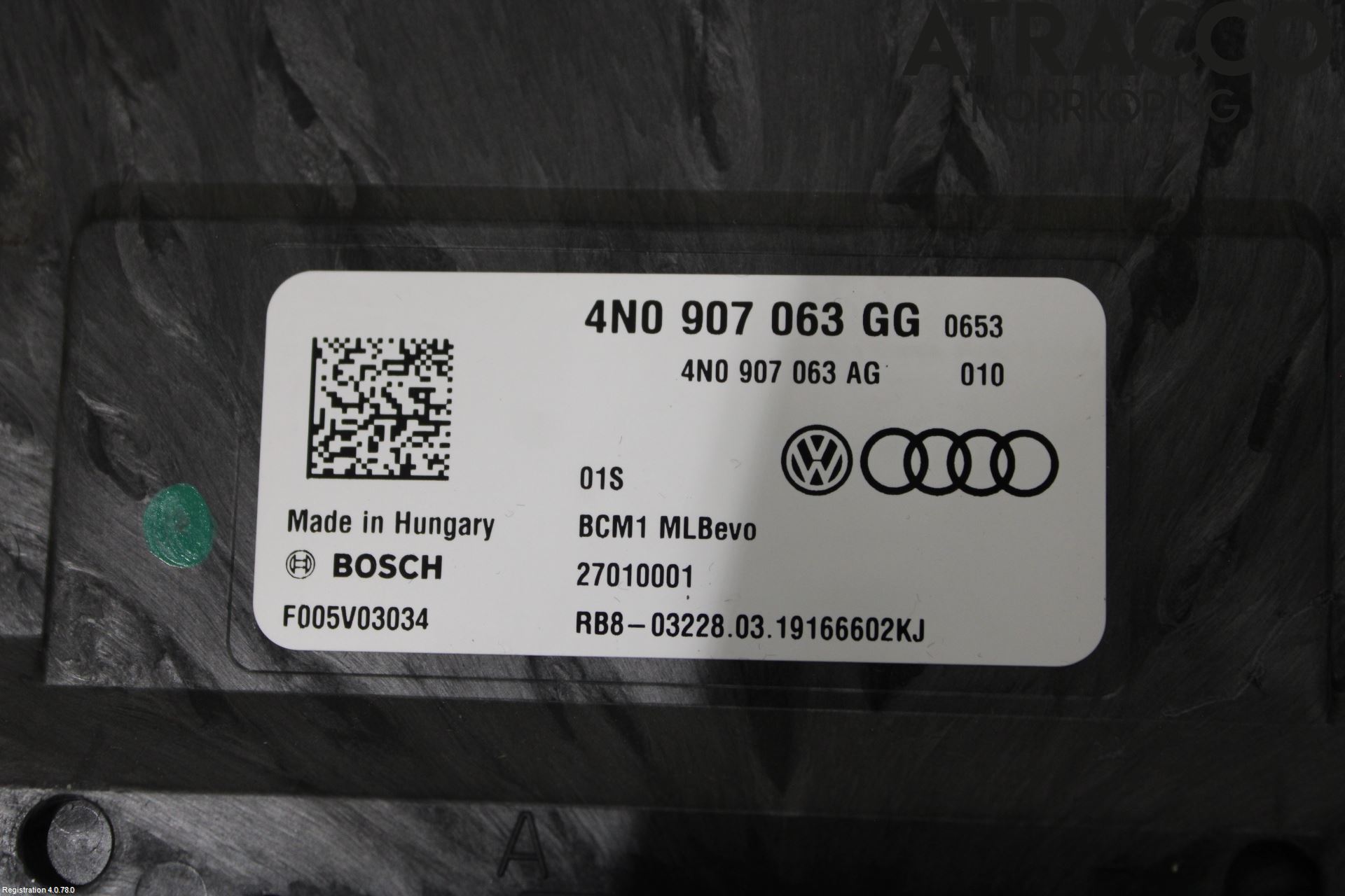 Audi A6 F2/C8 19- Styrenhet Övrigt