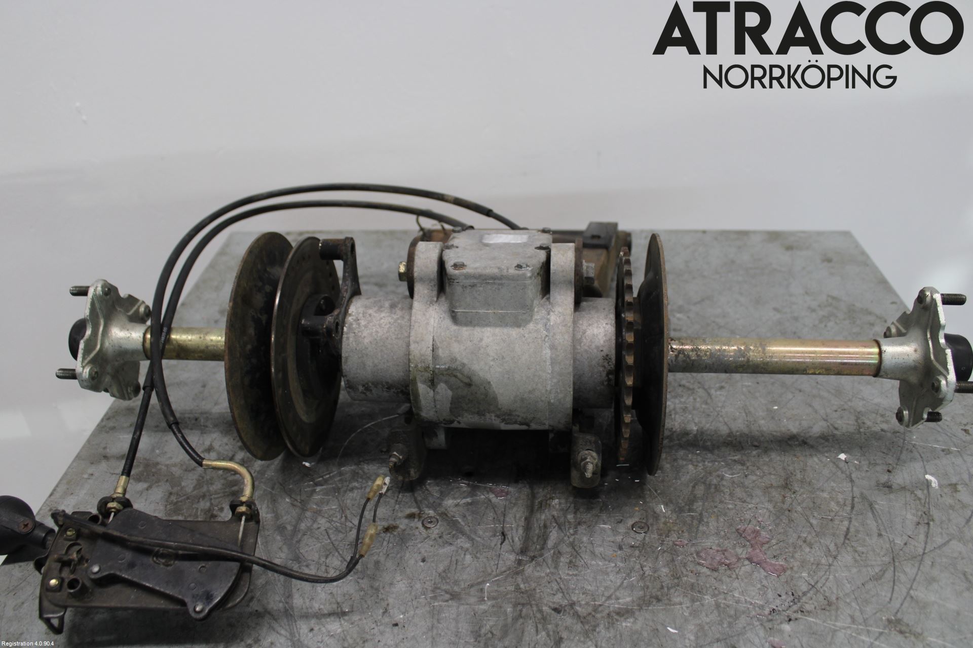 MC och moped ATV Bakaxel