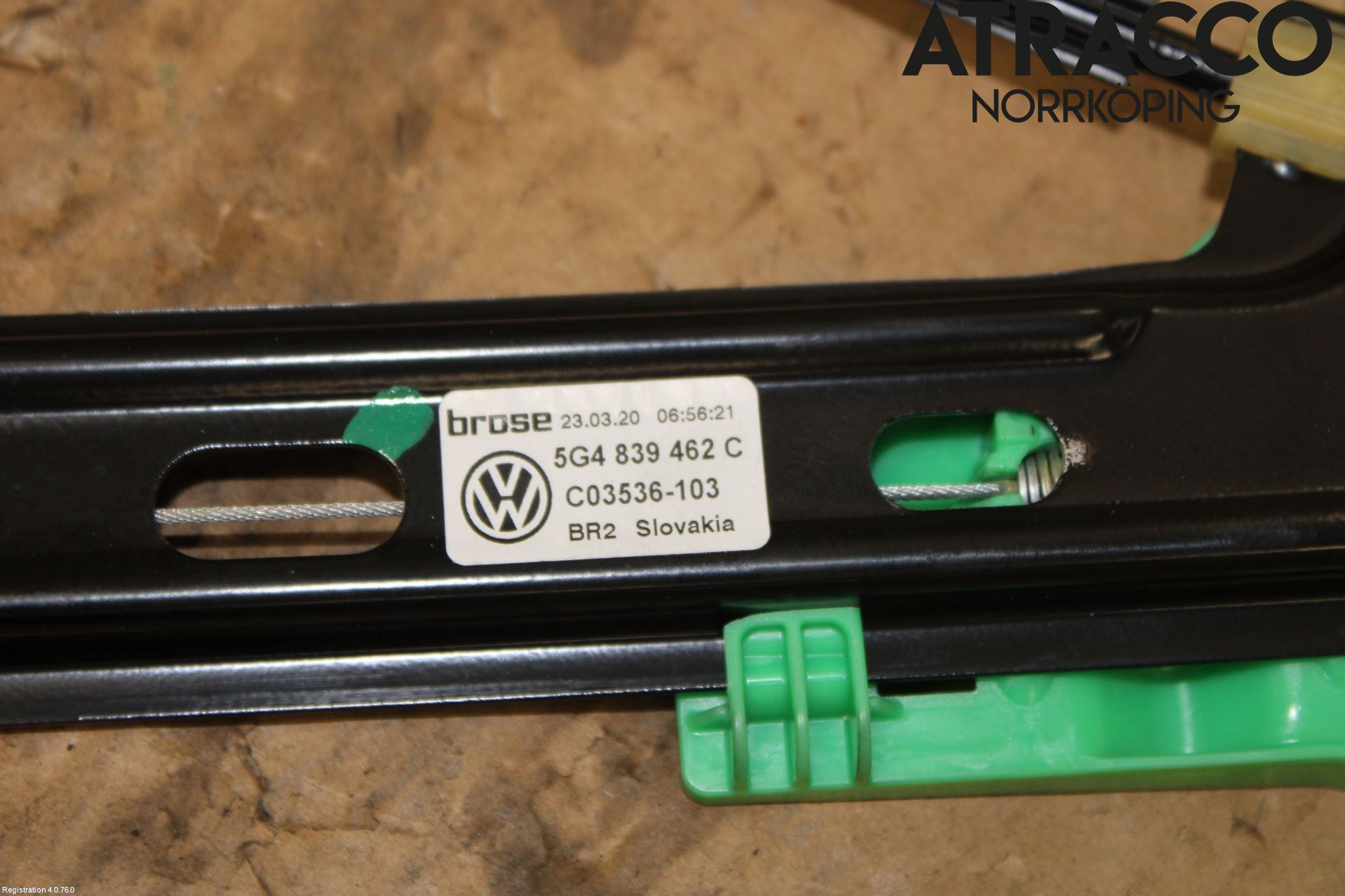 Volkswagen VW GOLF / E-GOLF VII 13-20 Fönsterhiss El Kompl