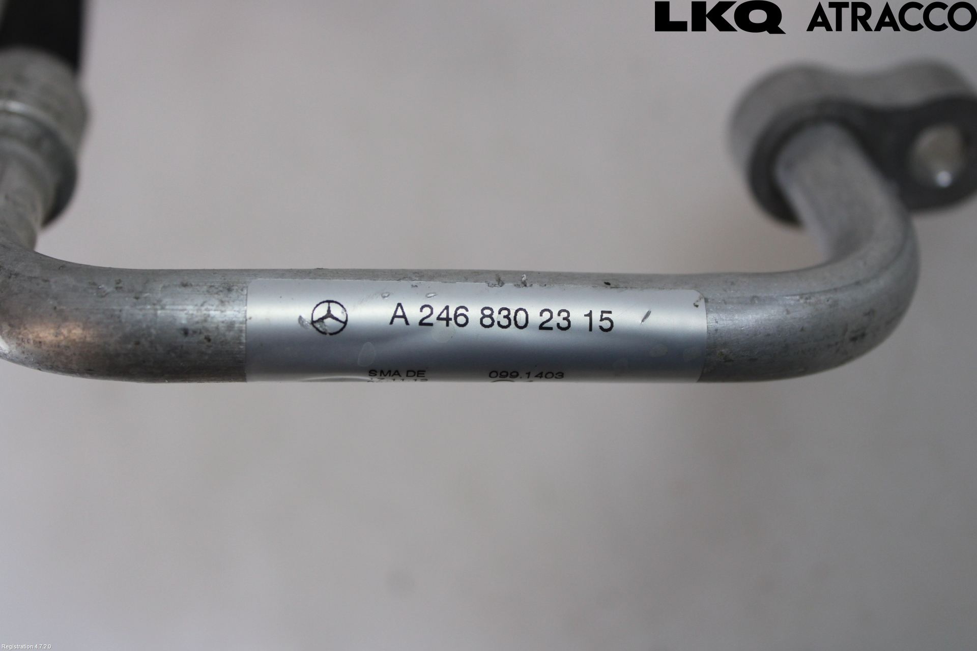 Mercedes-Benz MB B-KLASS (W246/W242) 12-19 Ac Slang-Rör