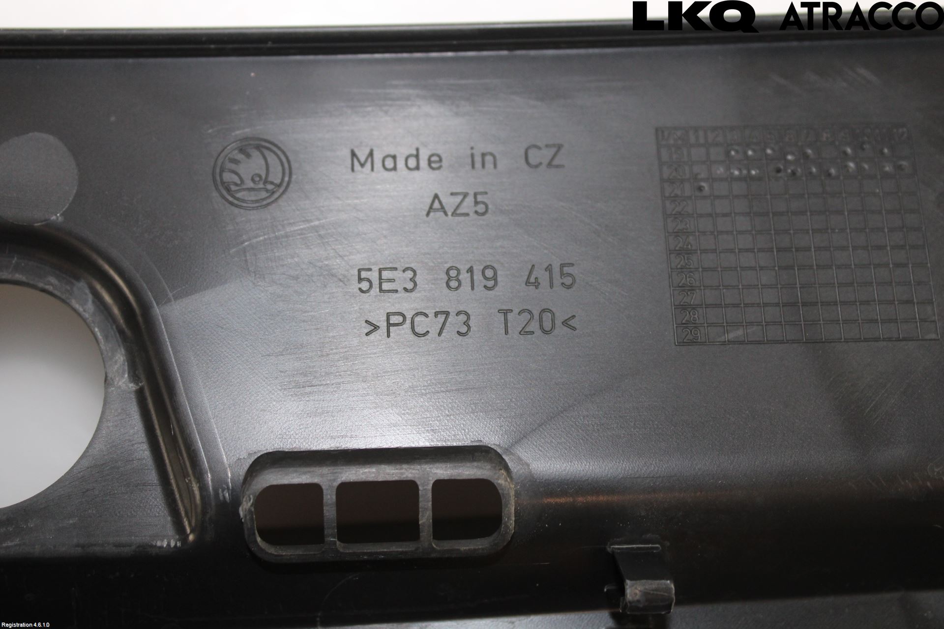 Skoda OCTAVIA (NX) 20- Torpedplåt-Torpedplast