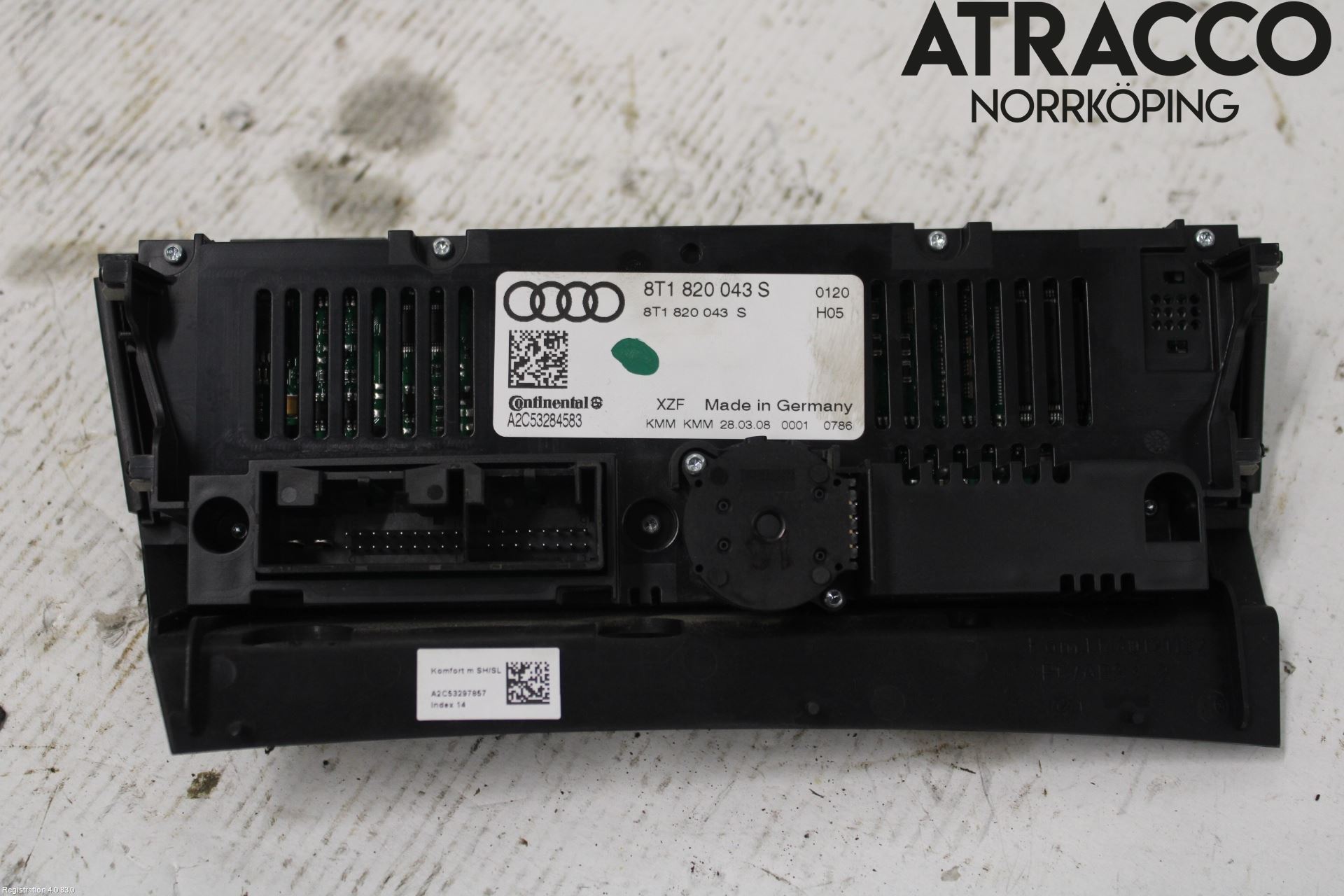 Audi A5 07-16 Värmereglage