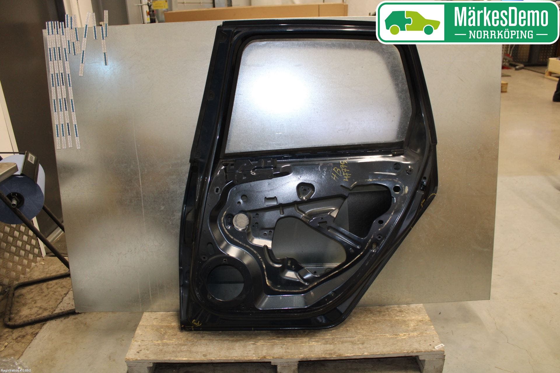 Peugeot 308 08-13 Dörr Bak Höger