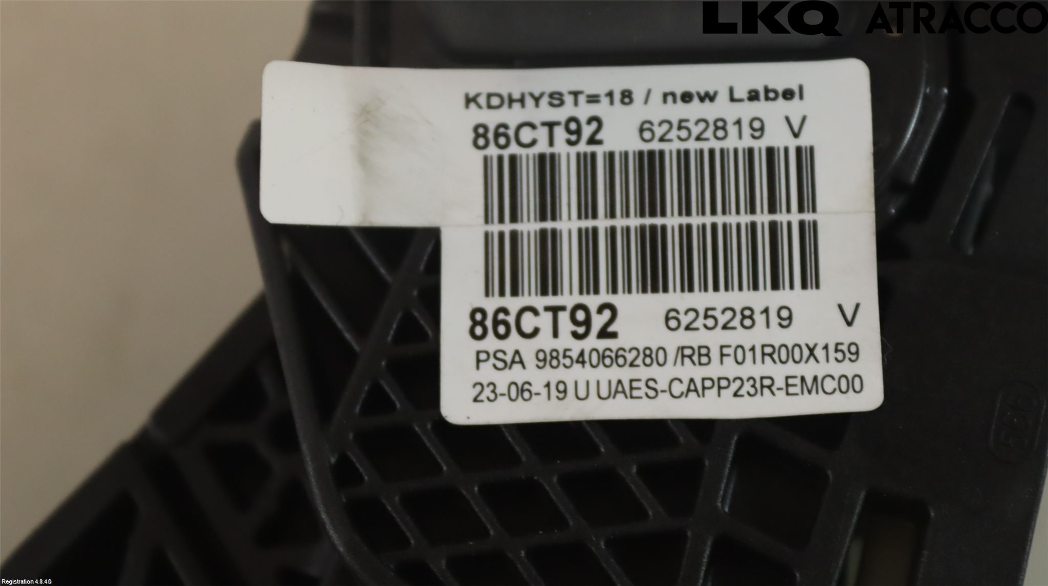 Opel ASTRA L 22- Gaspedal