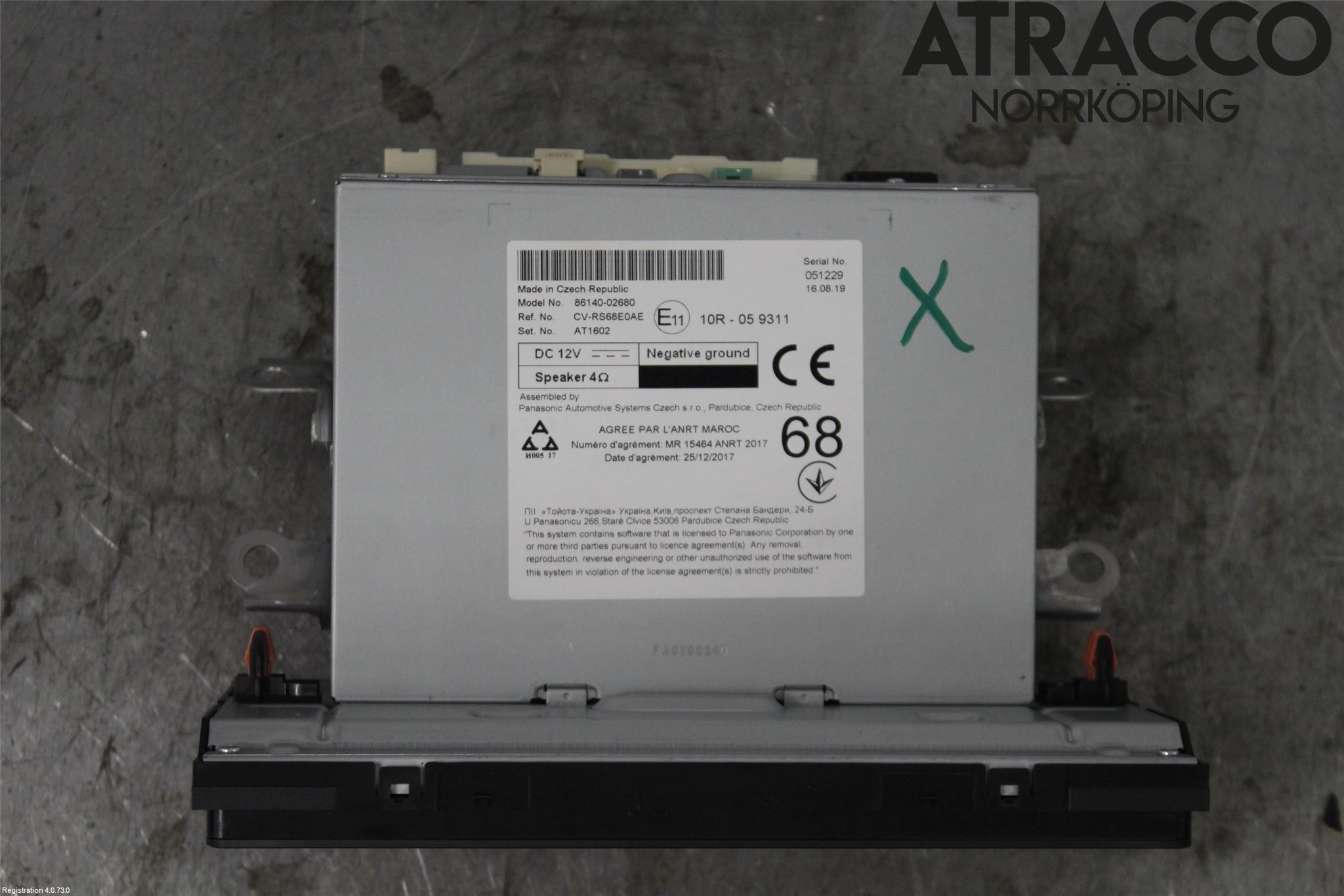 Toyota COROLLA 19- Cd Radio - Multimediapanel
