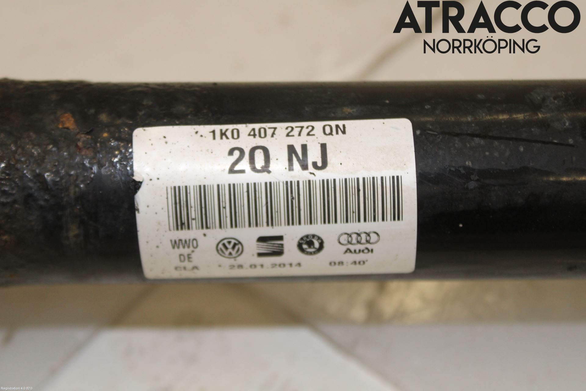 Audi A3/S3 8V 13-20 Drivaxel Fram Höger