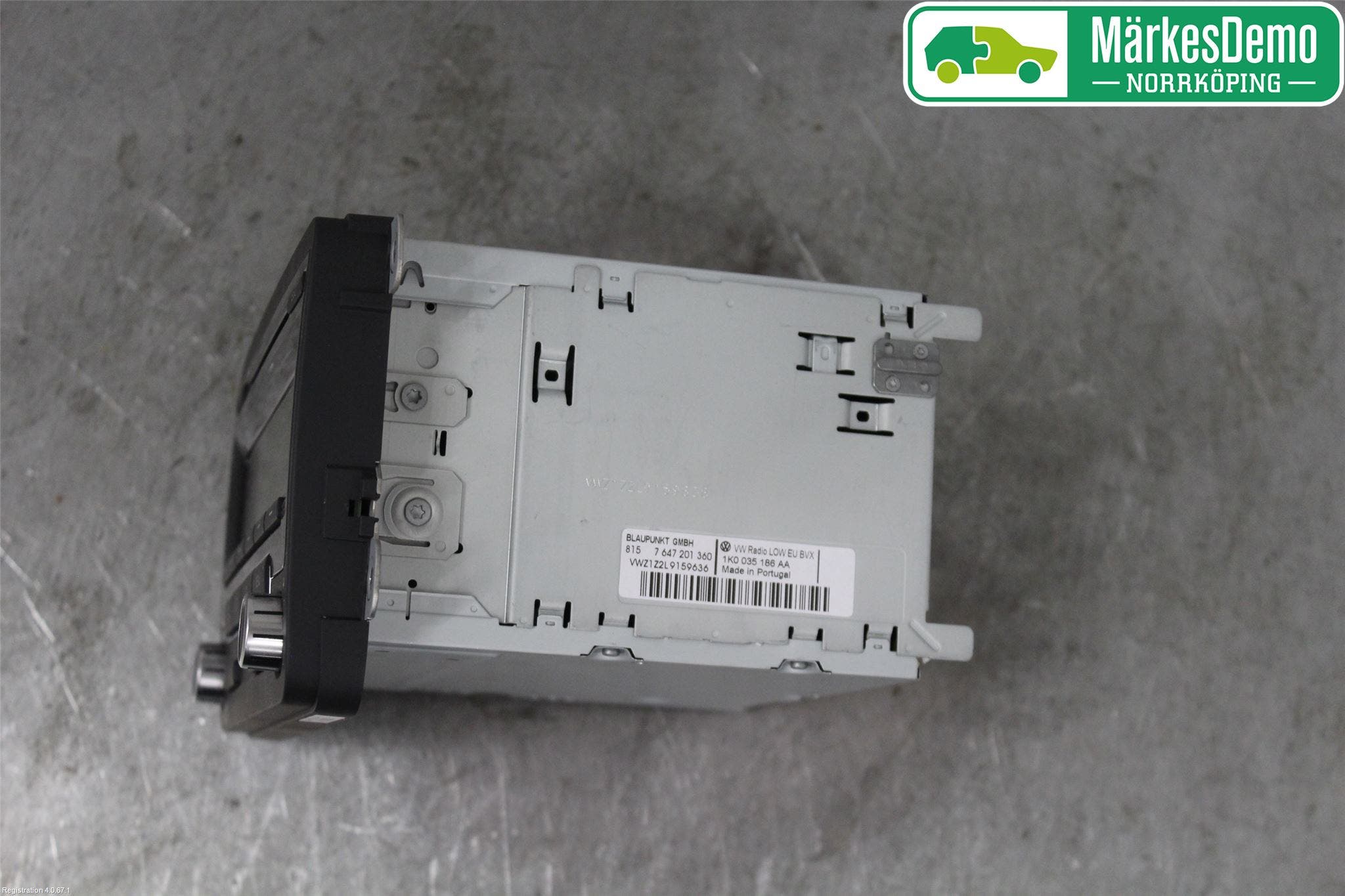 Volkswagen VW GOLF VI 09-13 Cd Radio - Multimediapanel