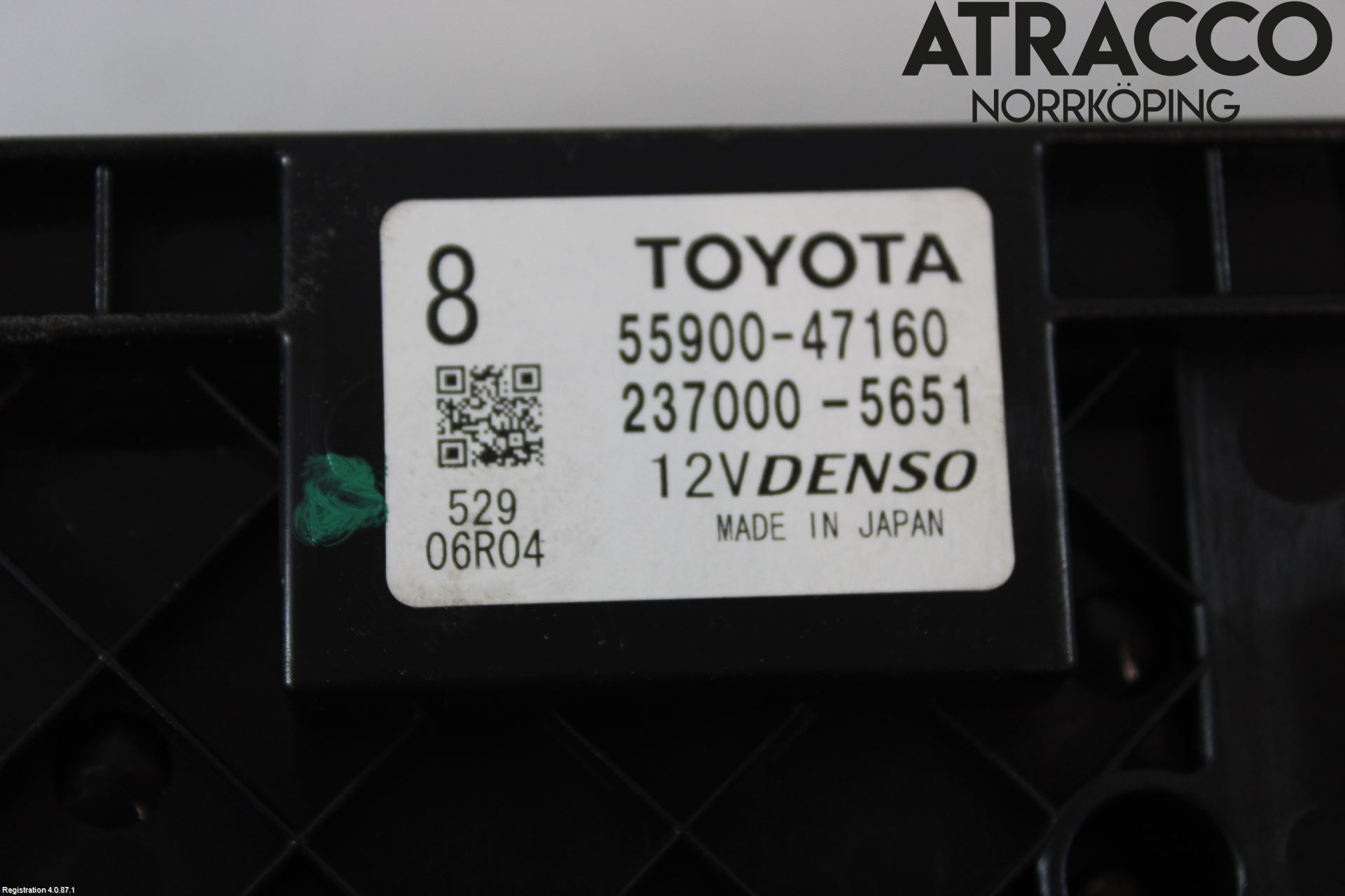 Toyota PRIUS+ ZVW40 12-20 Värmereglage
