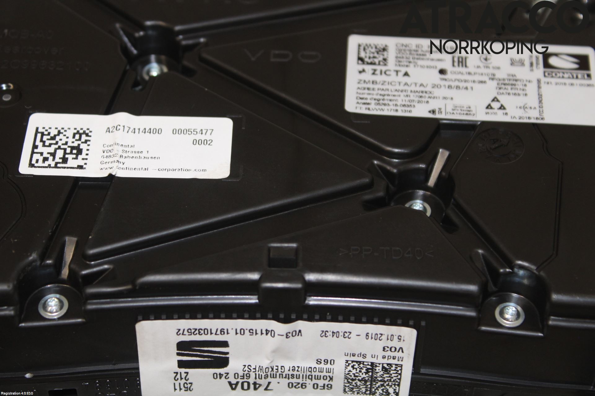 Seat ARONA Instrument Komb