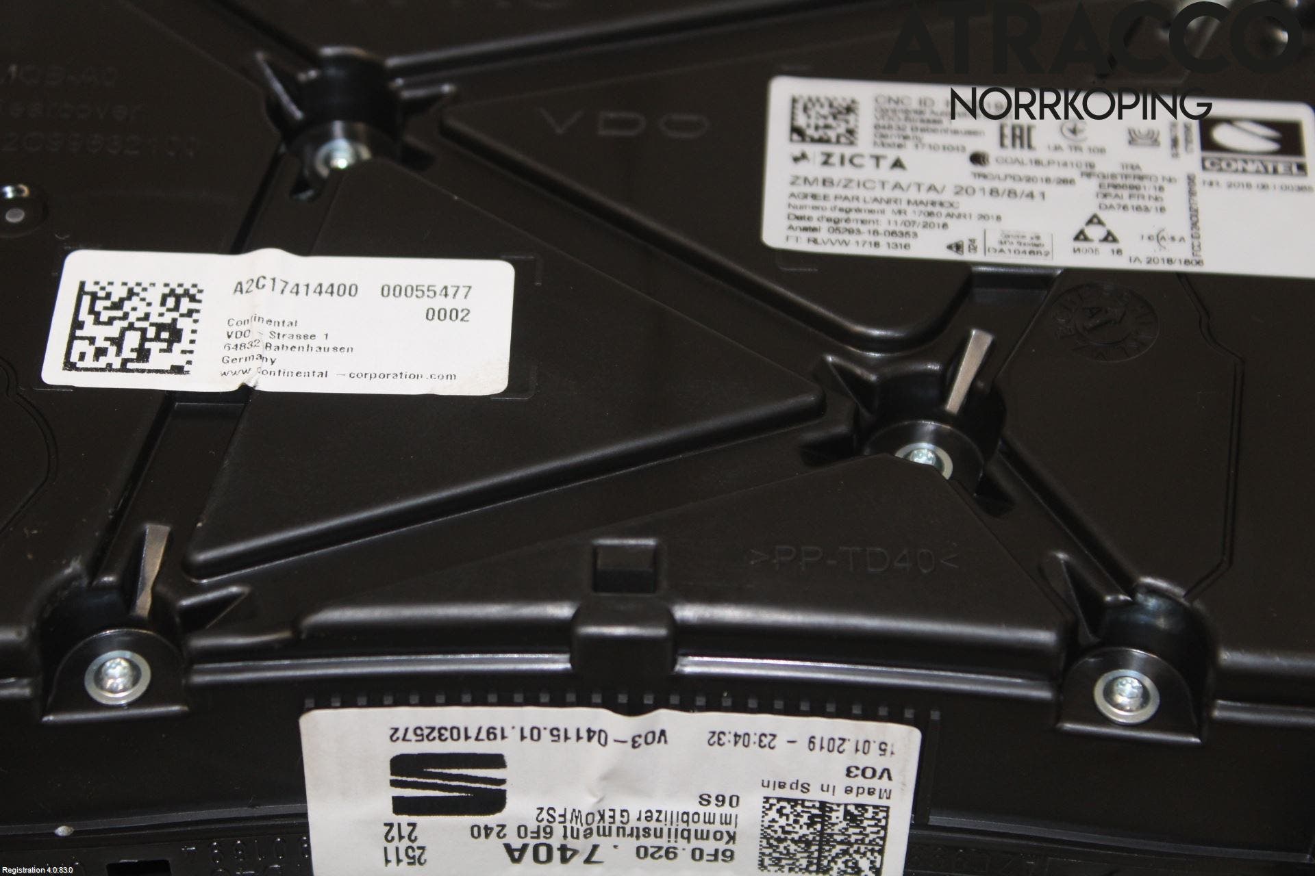 Seat ARONA Instrument Komb