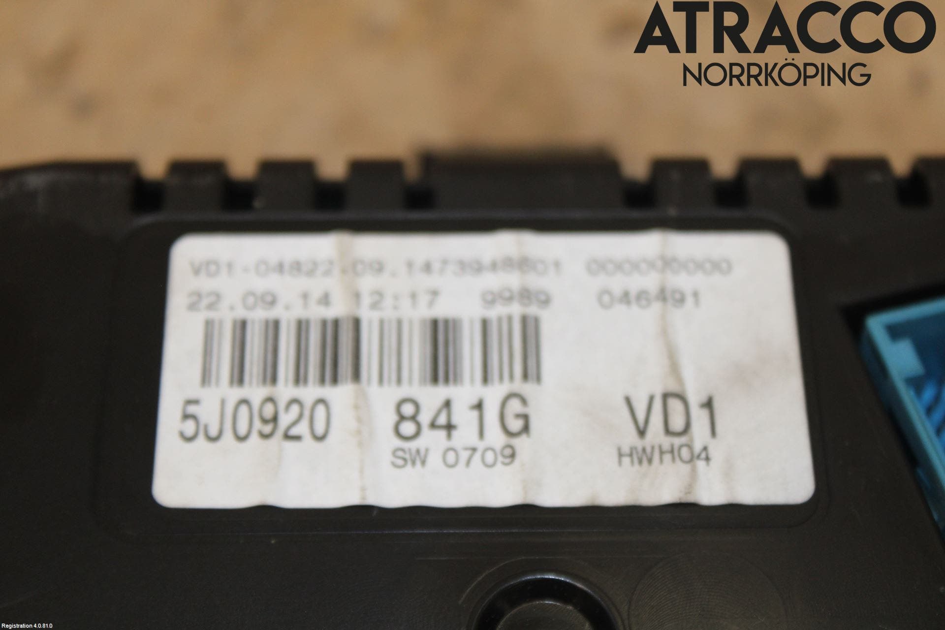 Skoda FABIA 07-14 Instrument Komb