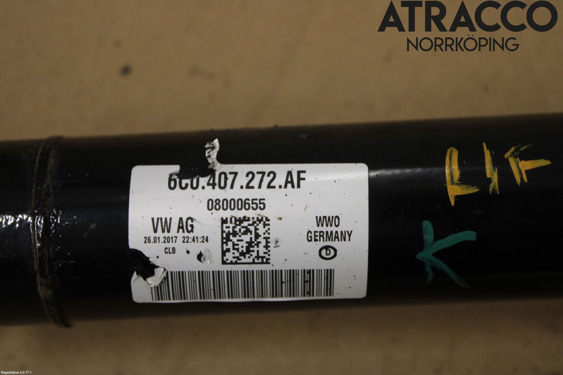 Skoda FABIA 15-21 Drivaxel Fram Höger