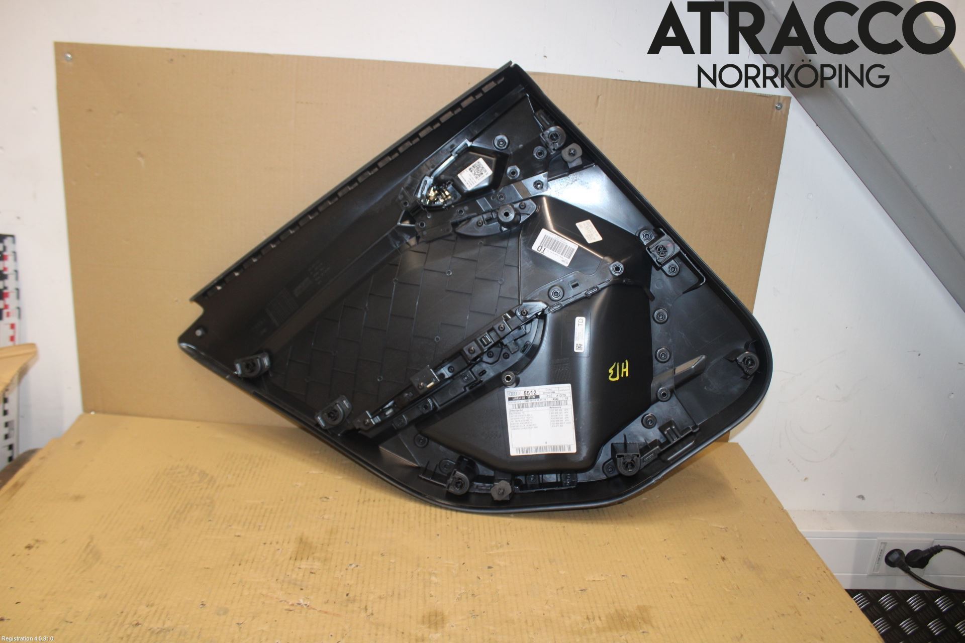 Audi A1 19- Dörrklädsel Hö