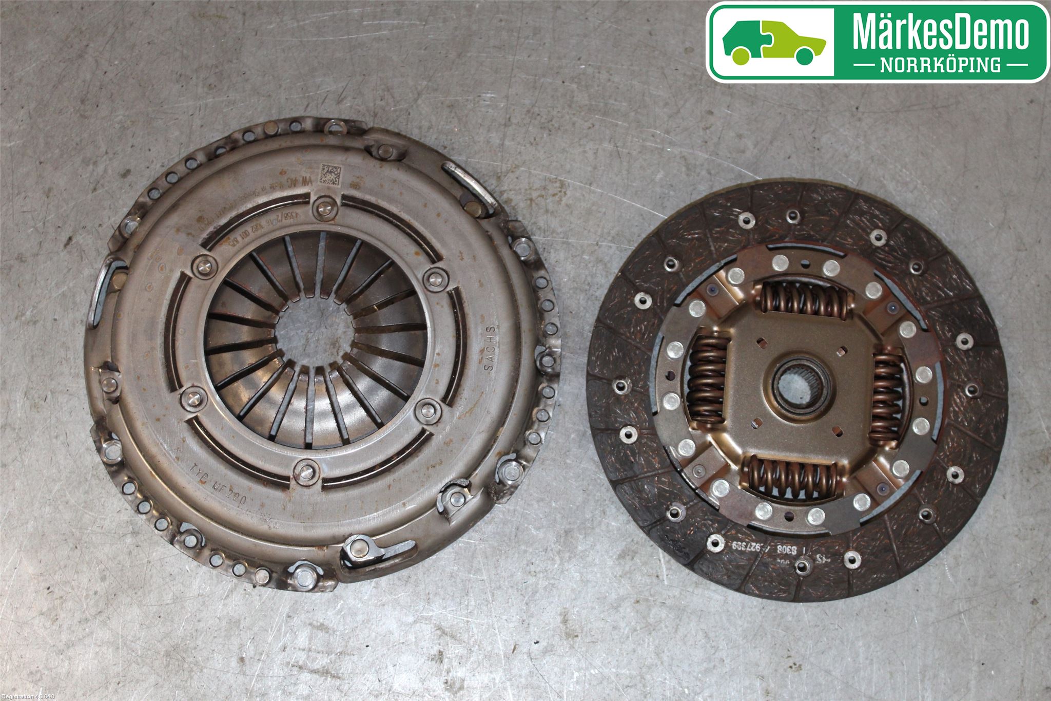 Skoda FABIA 15-21 Koppling Tryckplatta