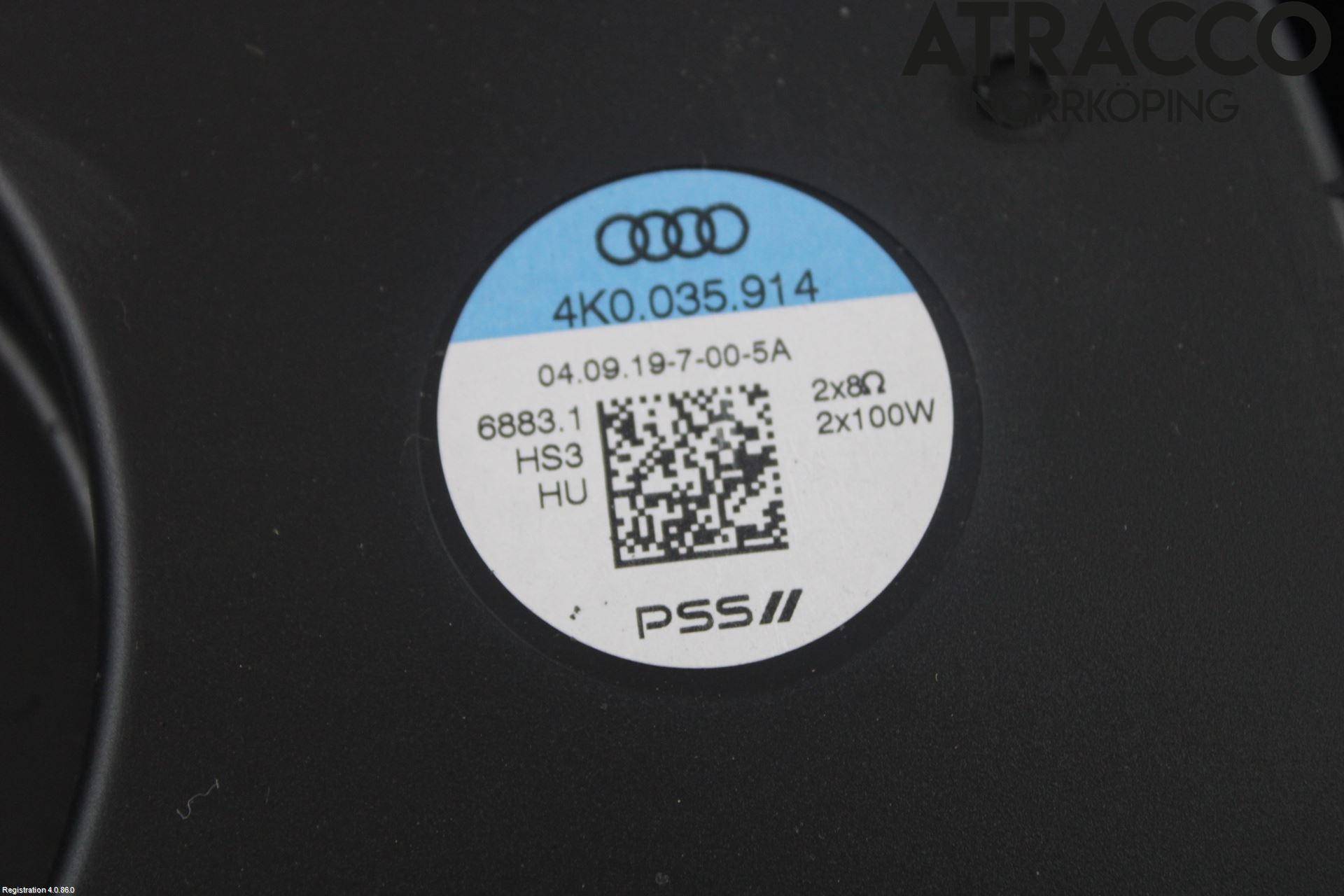 Audi A6 F2/C8 19- Högtalare