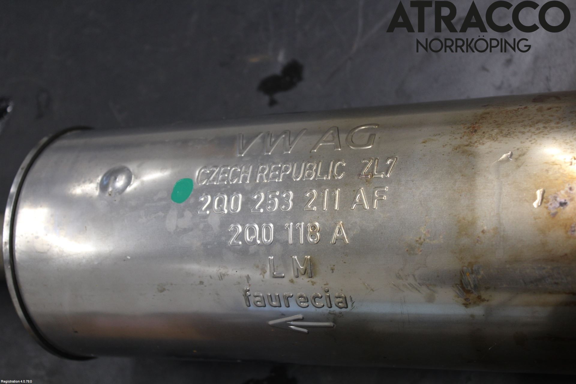 Skoda KAMIQ 20- Avgas Mellandämpare