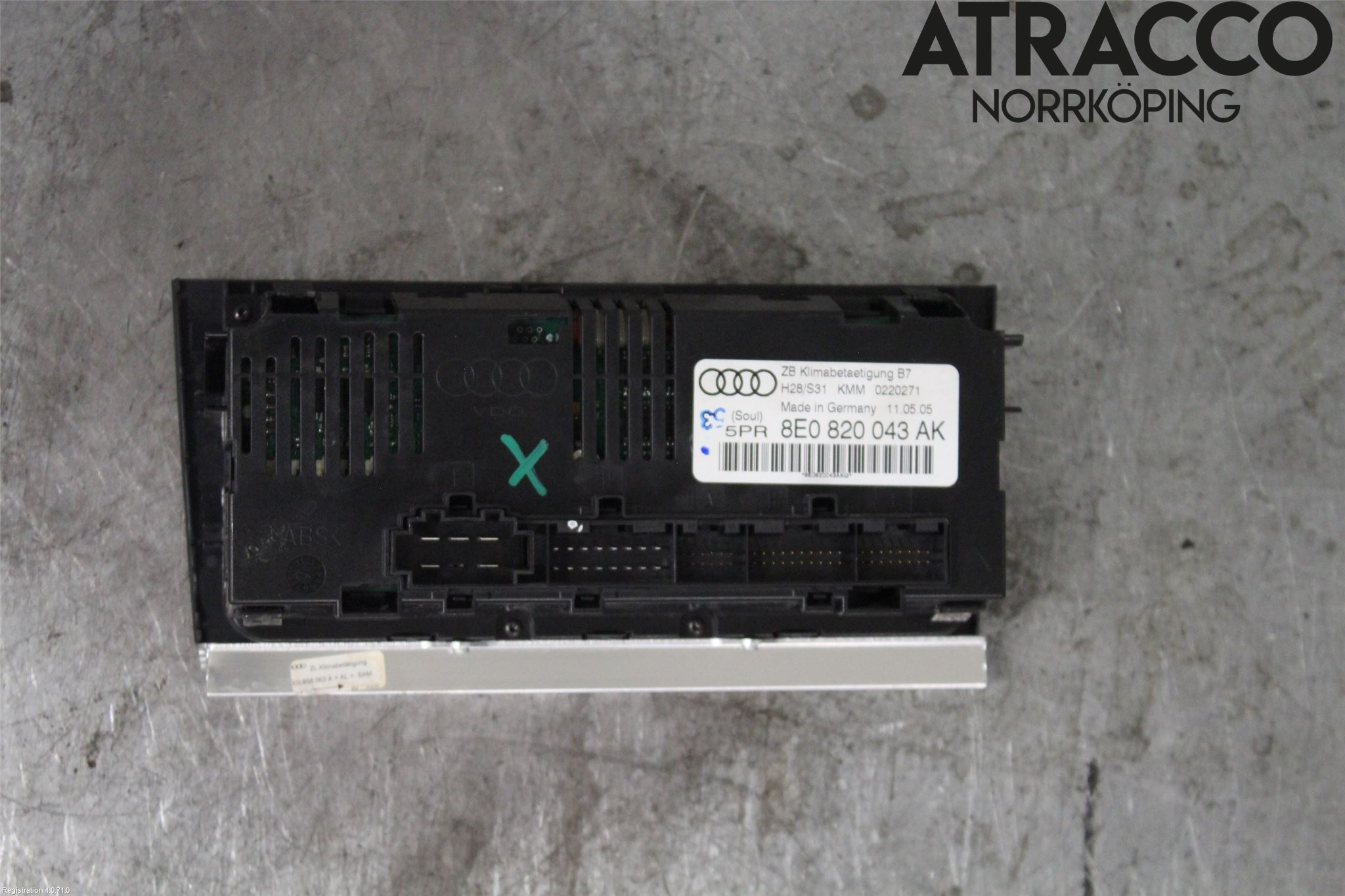 Audi A4/S4 05-07 Värmereglage