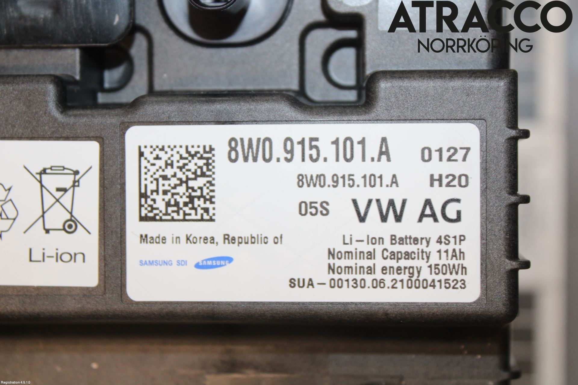 Audi A4/S4 B9 20- Batteri Högspänning